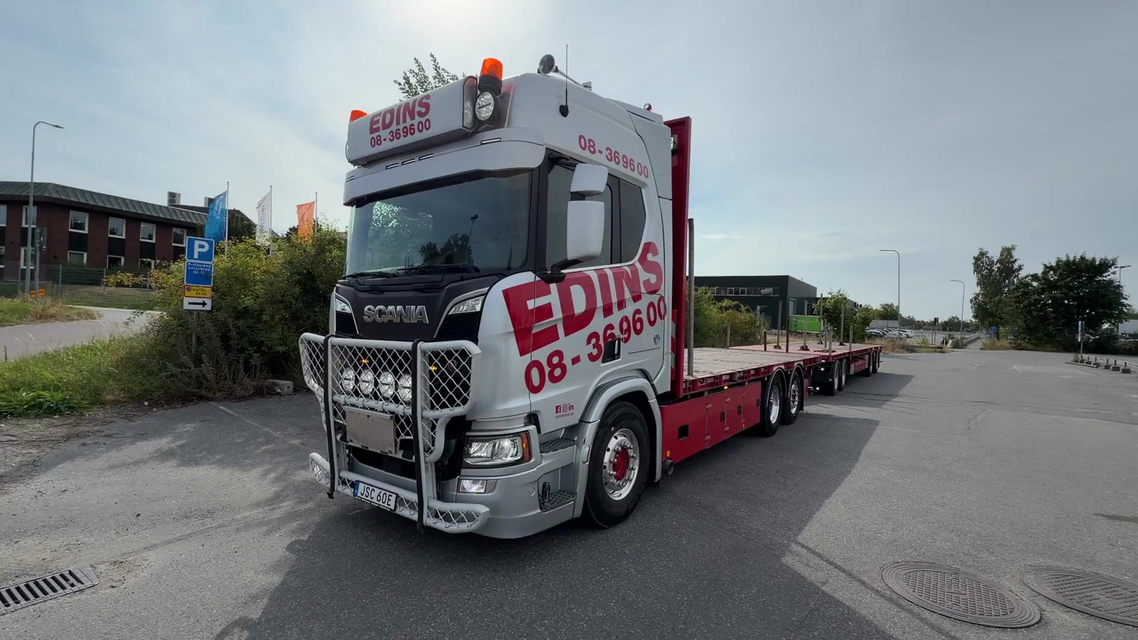 Flakbilsekipage Scania R650 6x2 16.4 -2020 | Tyllis