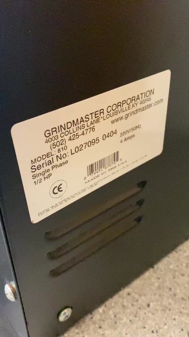 Kaffekvarn Grindmaster, 810