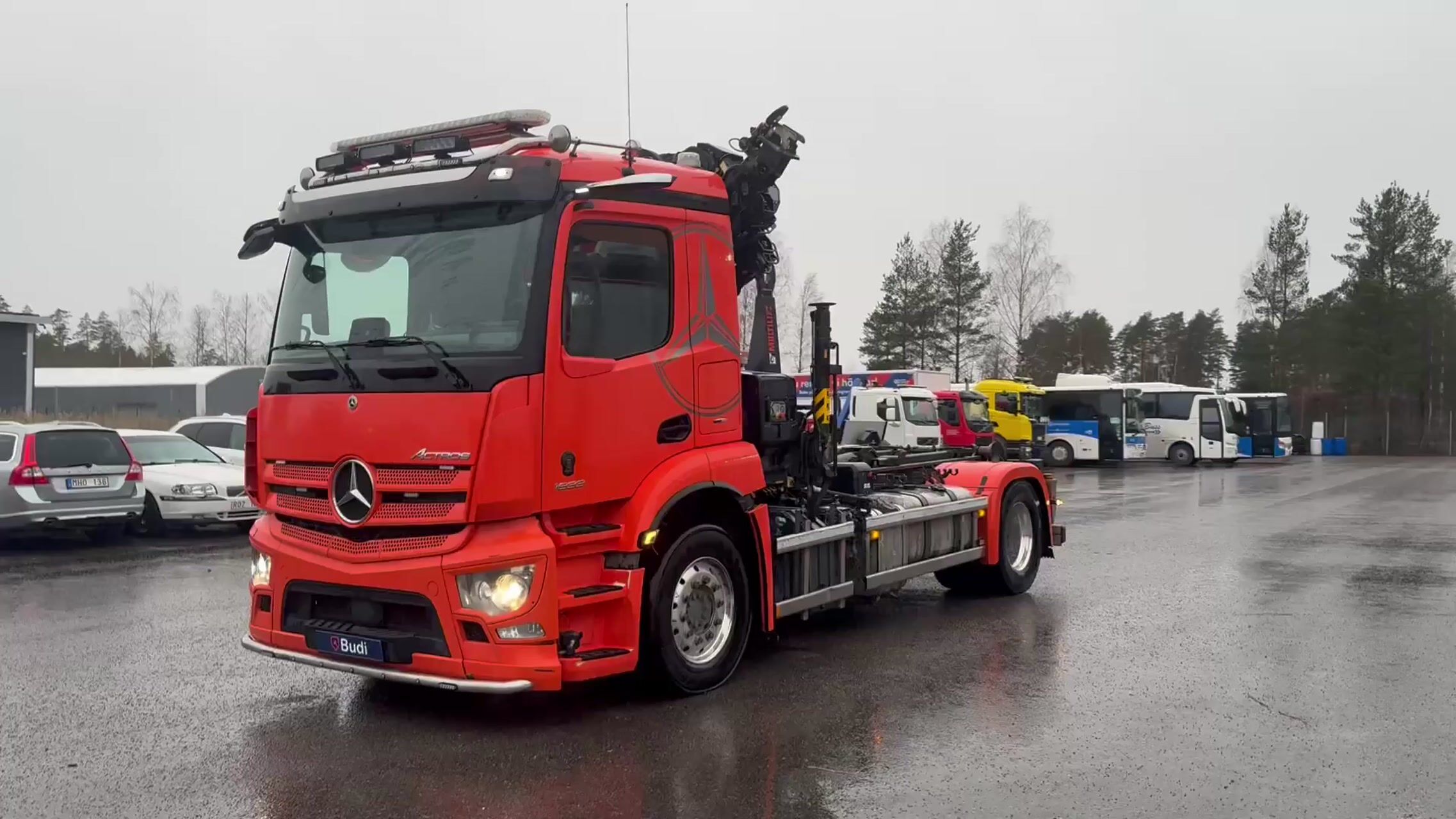 Kranväxlare Mercedes-Benz Actros 4X2  -2020 | HIAB