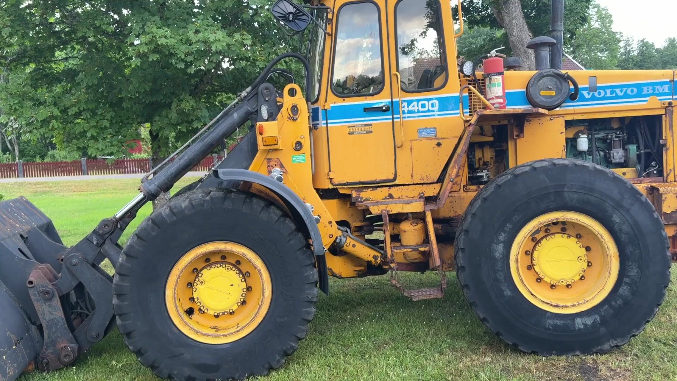 Hjullastare Volvo BM4400 årsmodell 1985