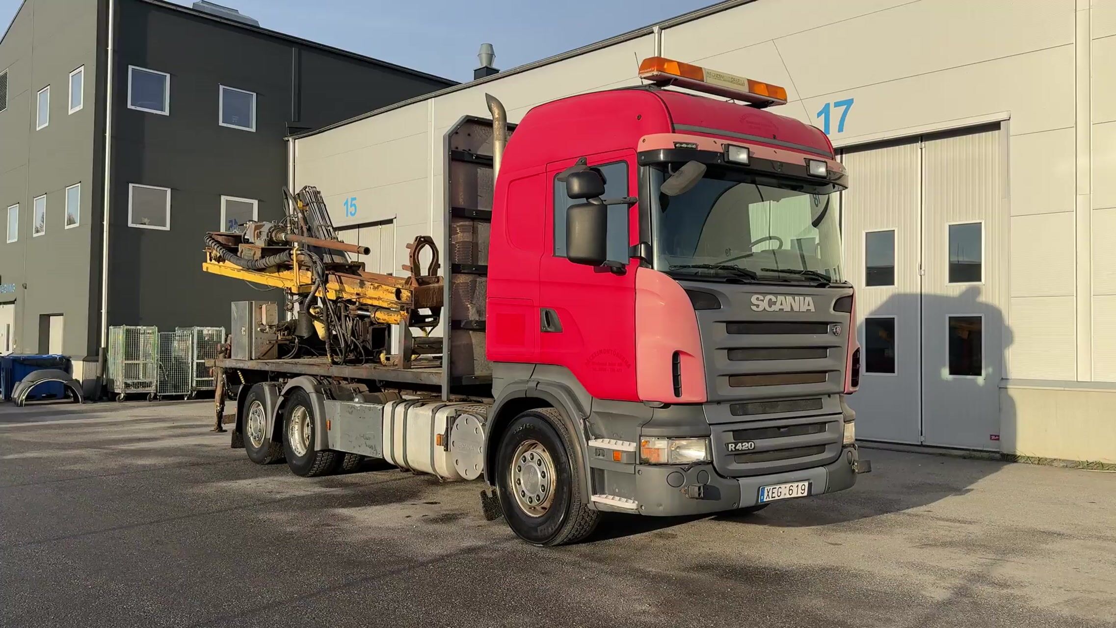 Borrbil Scania R420 LB 6X2*4 HNA -2009 | Reparationsobjekt