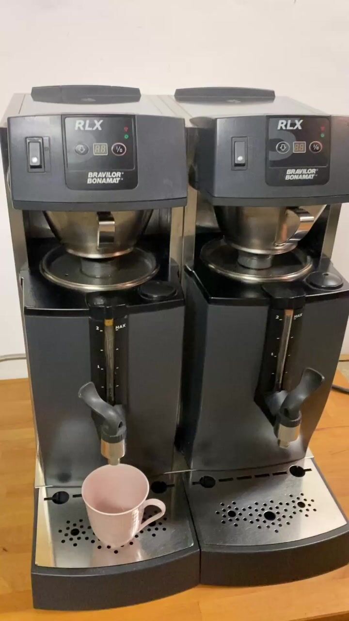 Kaffebryggare Bravilor Bonamat, RLX 55-001, dubbel