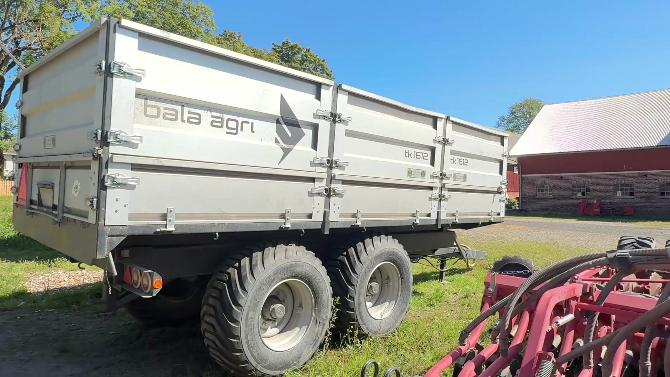 Spannmålsvagn Bala Agri TK1612 | 16 ton | 2017