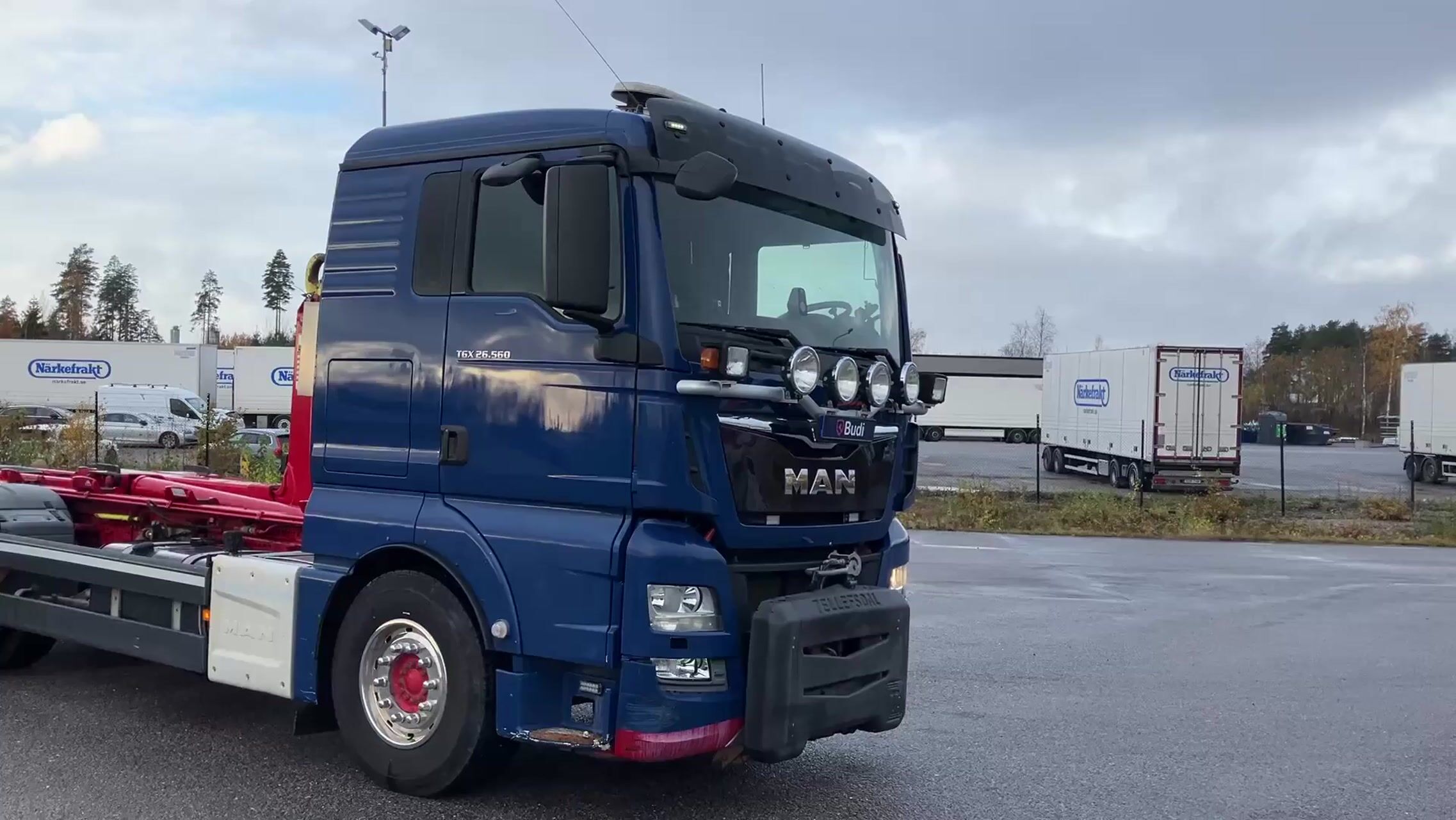 Lastväxlare MAN TGX 26.560 6X2 -2015 | Hiab | Plogutrustad