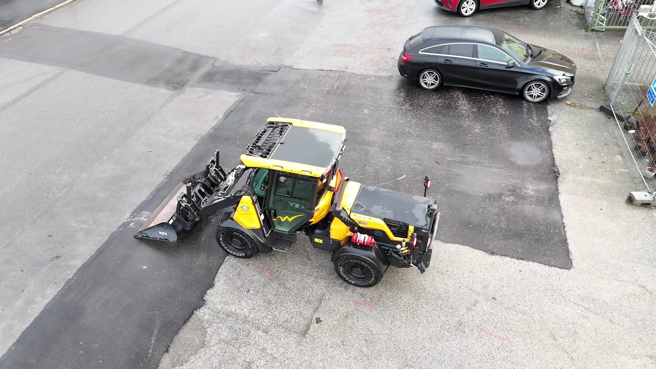 Redskapsbärare Wille 475 med planeringsskopa | 1007h | 2021