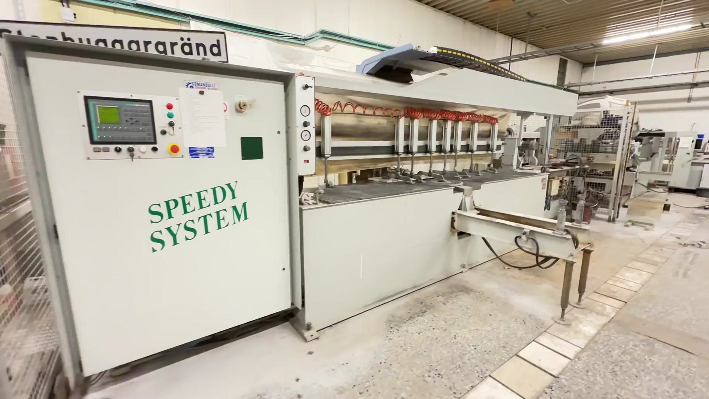 Kantpolermaskin Speedy System | 2005