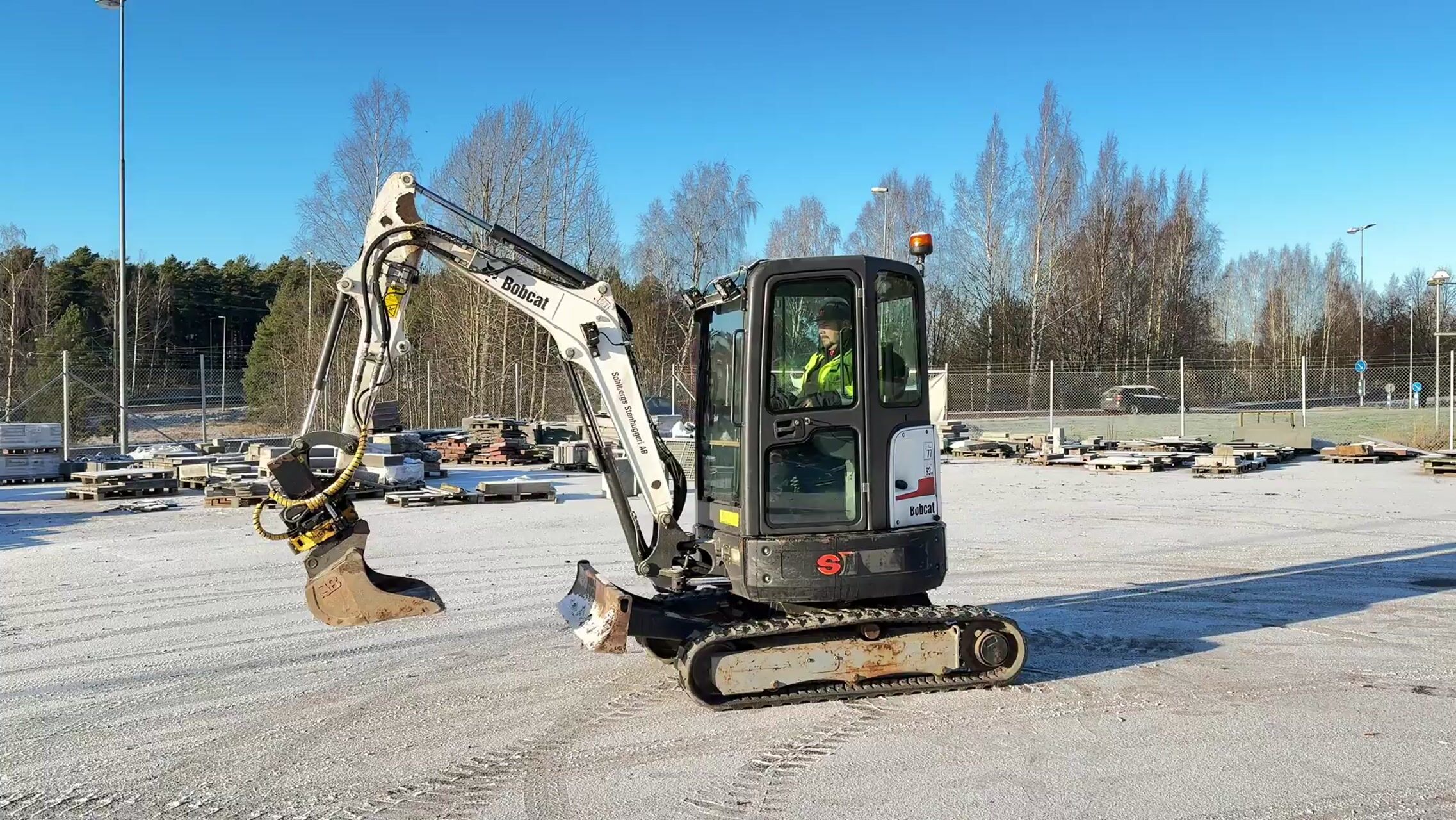 Bandgrävare Bobcat E 26 | 4383h | tiltrotator + redskap | 2016