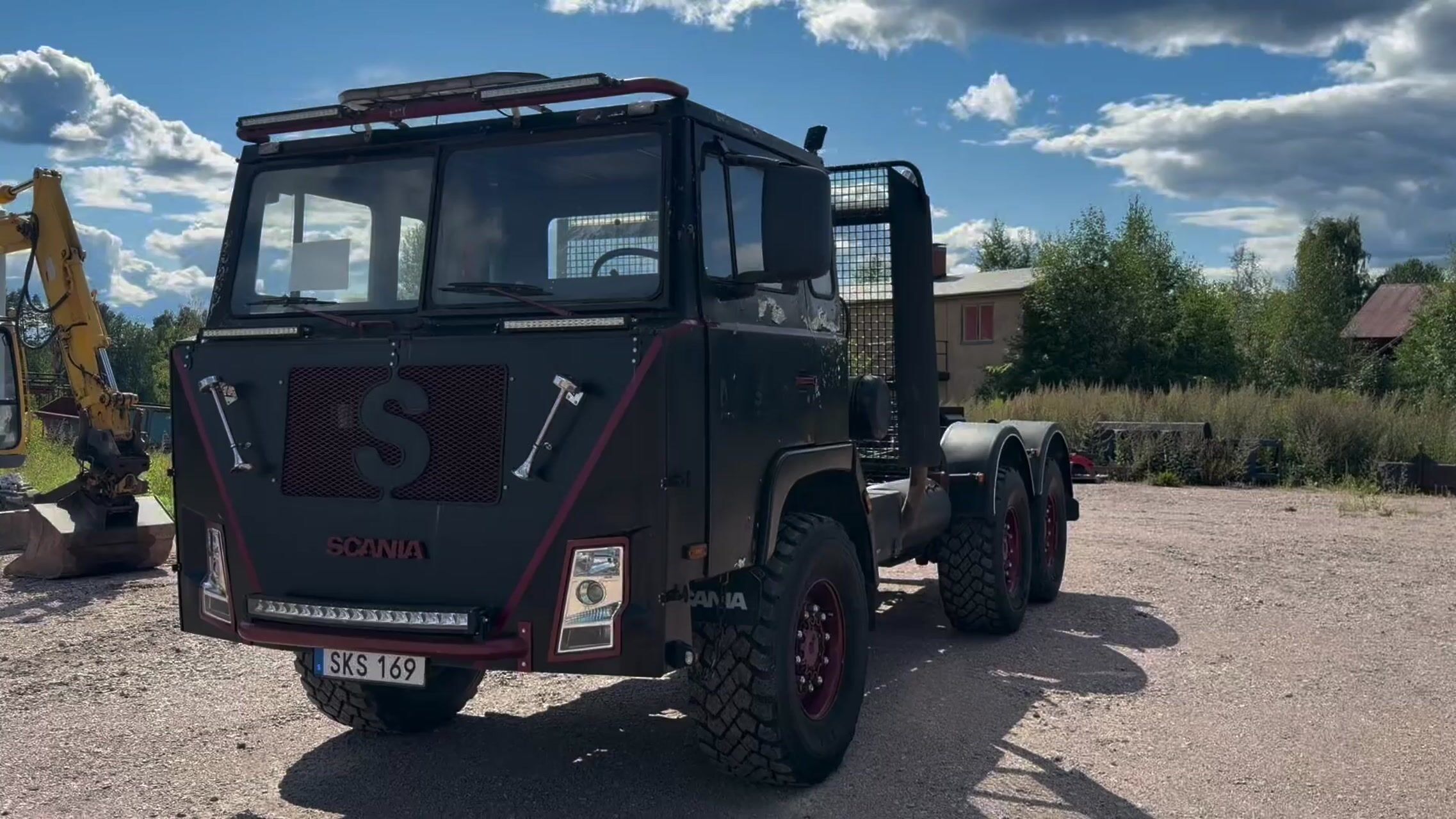 Hooklift truck Scania SBAT 111S A -1980 | DIESEL