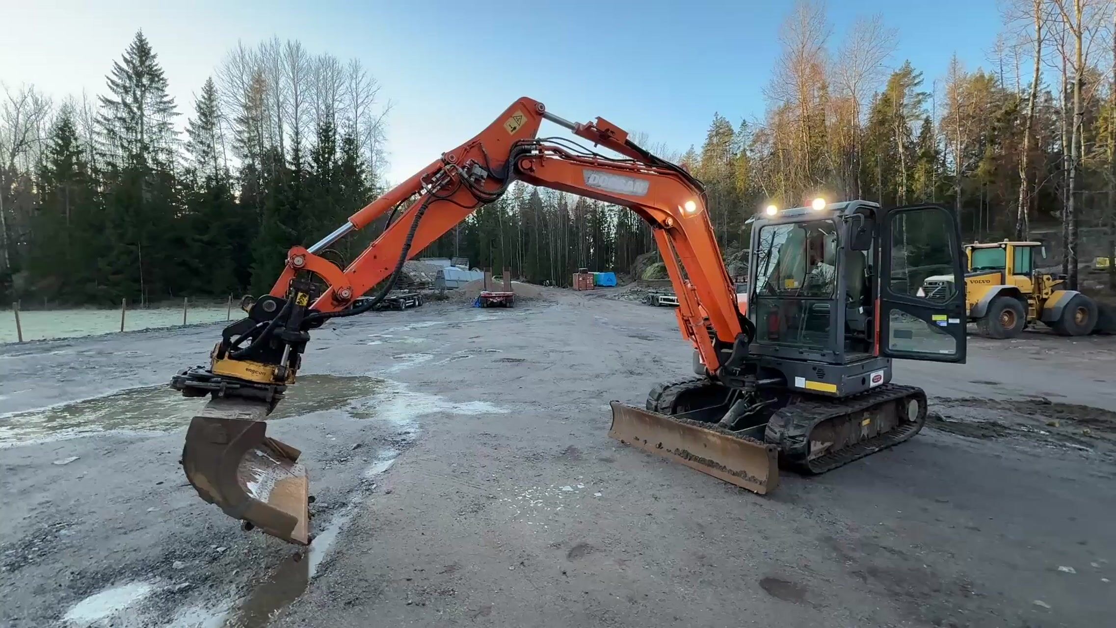 Bandgrävare Doosan DX62R -2014