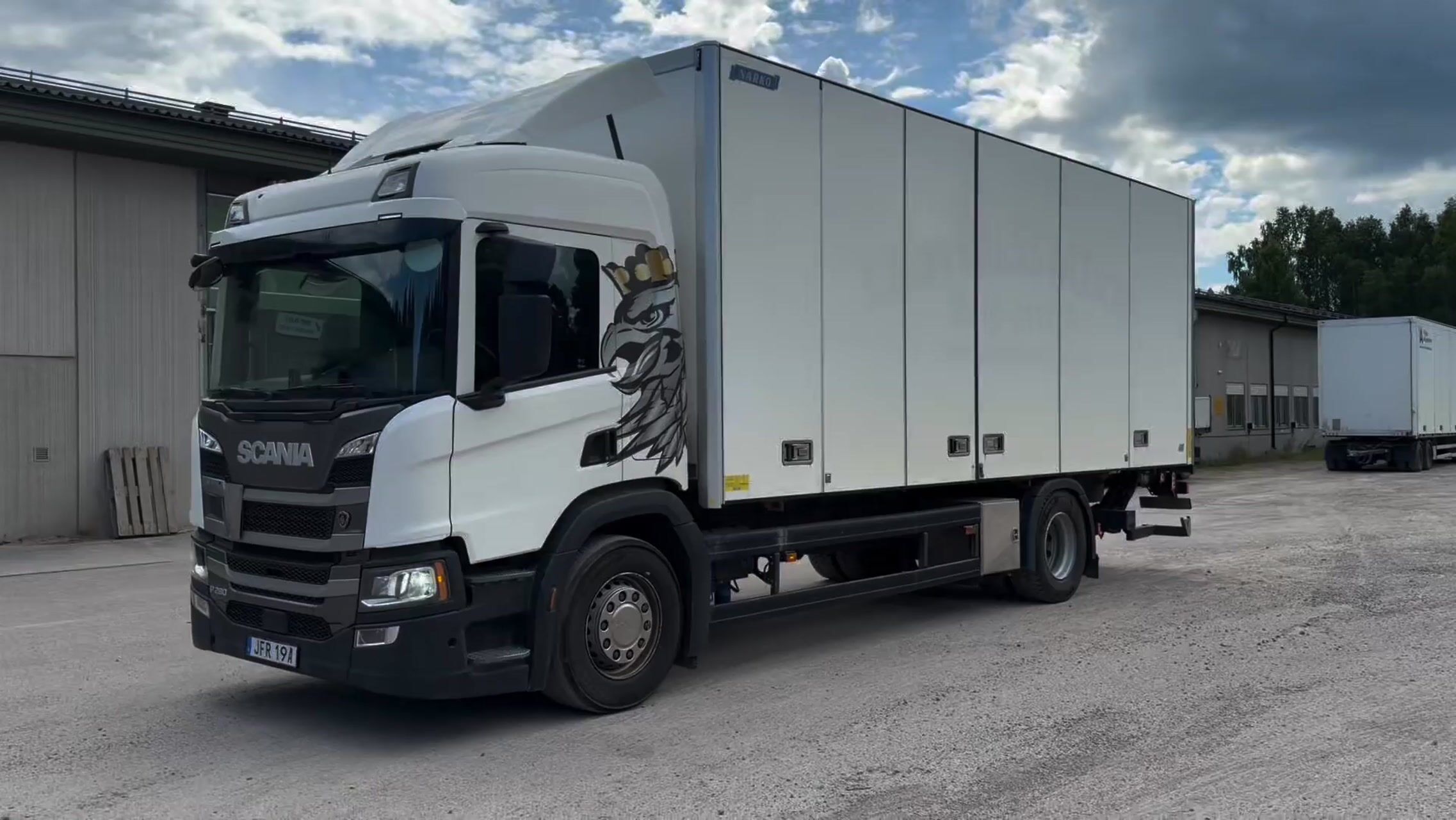 Distributionbil Scania P280 4x2 -2020 | Öppningsbar Sida | Zepro