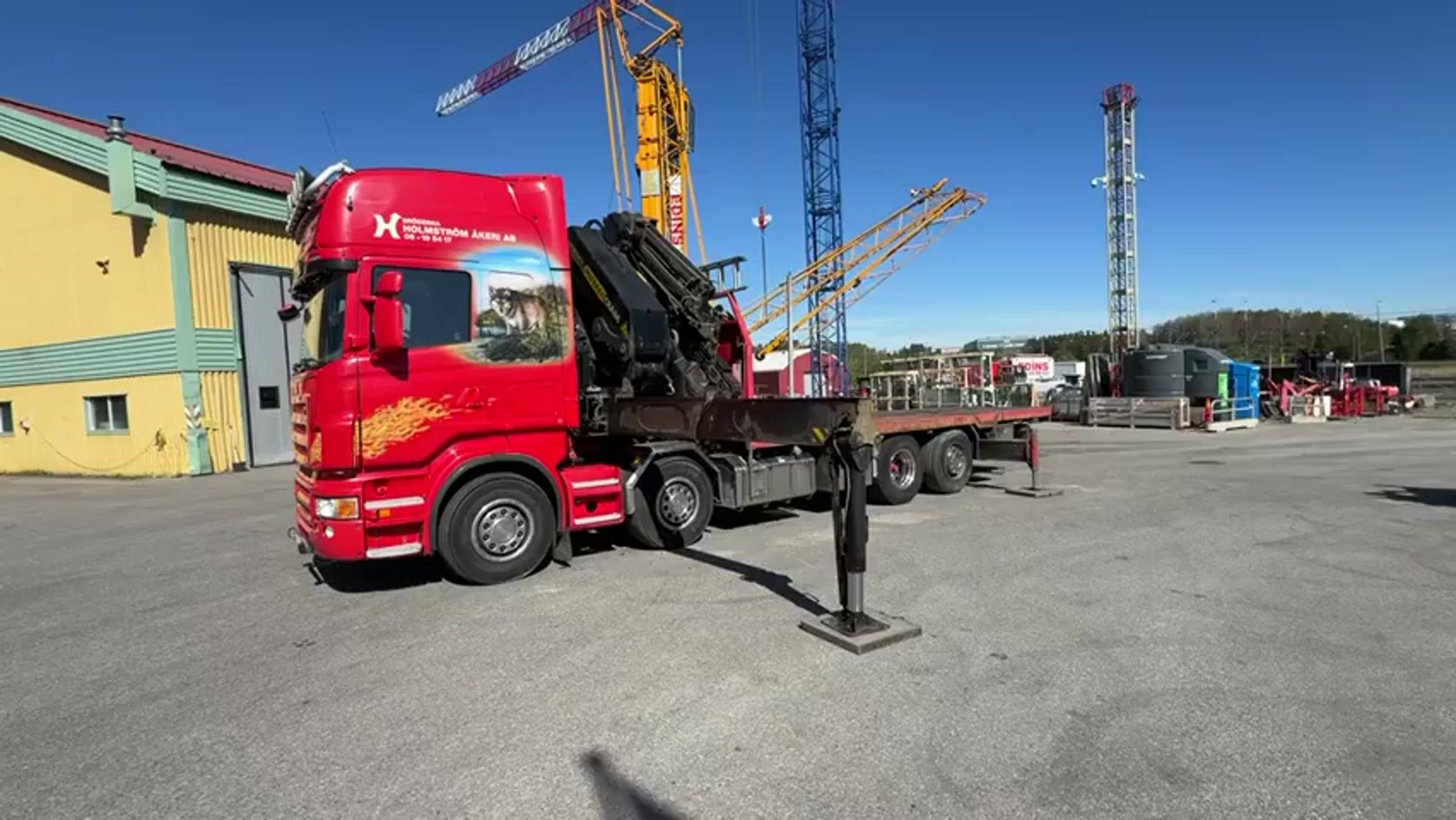 Bodbil Scania R470 8X2*6 -2006 | PK 850002 med Jib