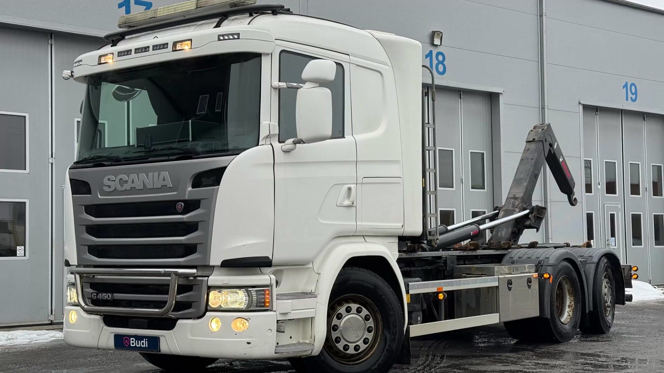 Lastväxlare Scania G450 LB 6X2*4 HNB -2016 | HIAB 21-ton | Full-luft