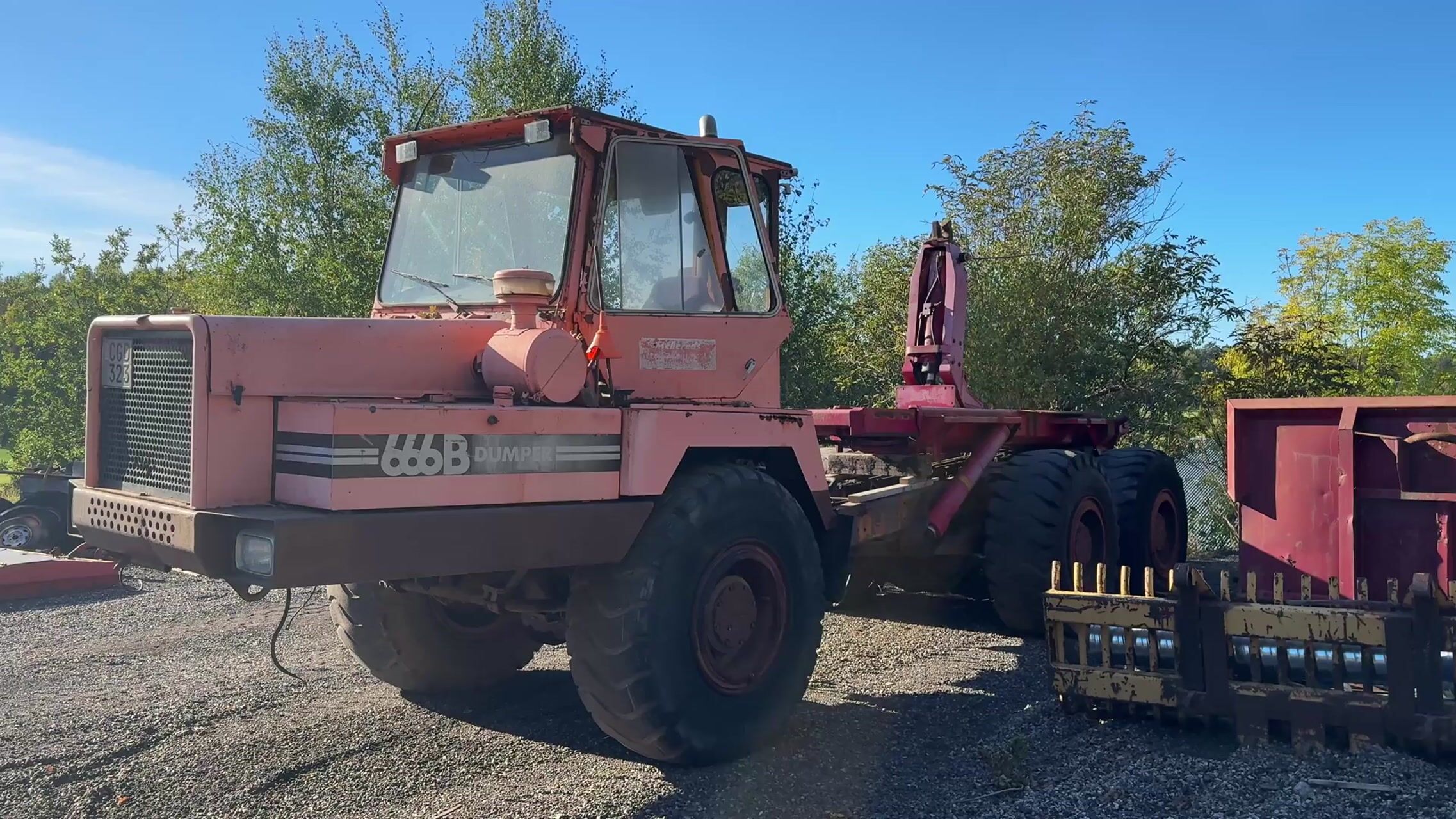 Dumper Engström o Nilsson 666B -1979 | CAT V8 | Renoveringsobjekt