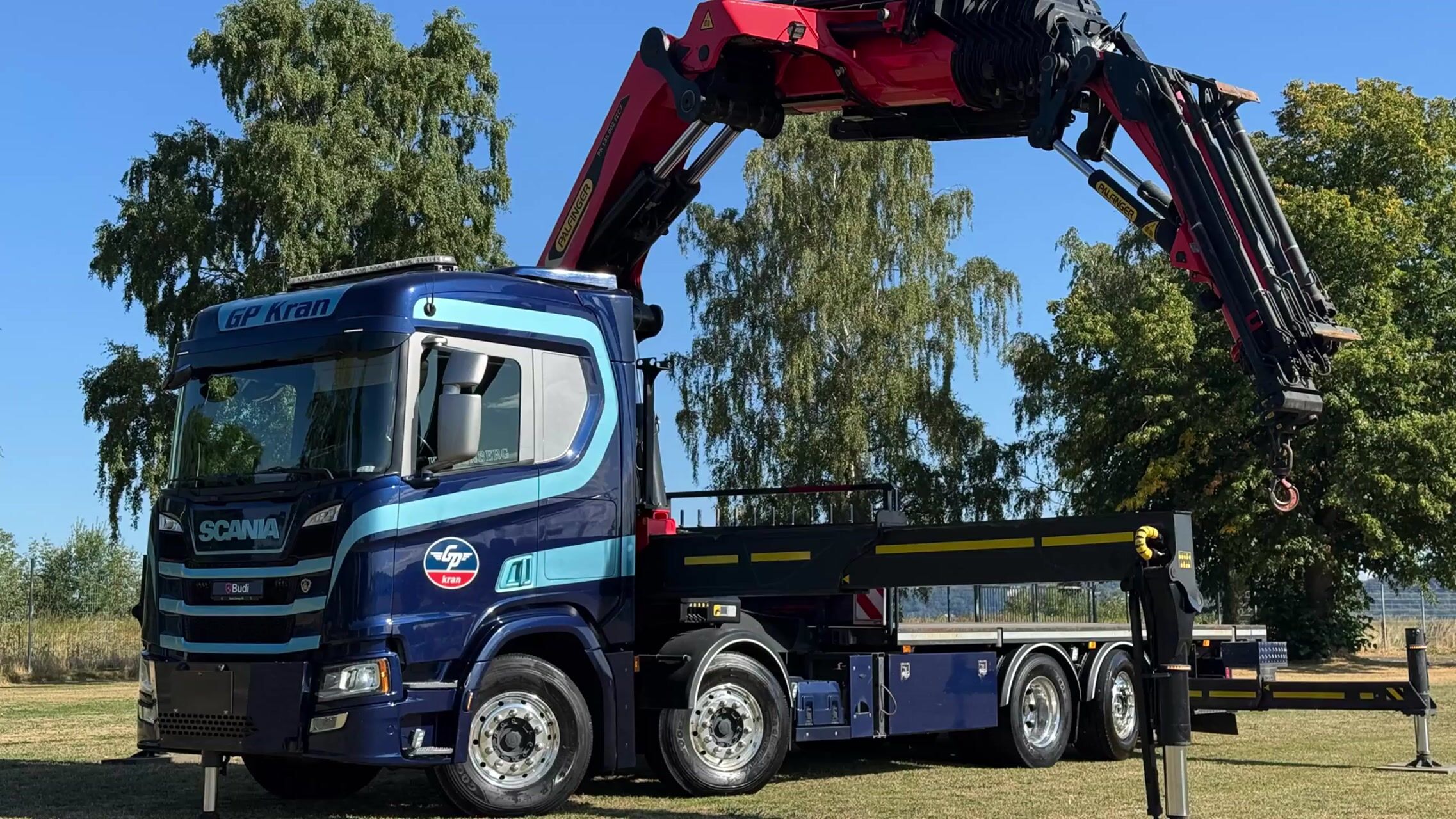 Bodbil Scania R500 12.7 8x2-6 -2018 | Palfinger 135