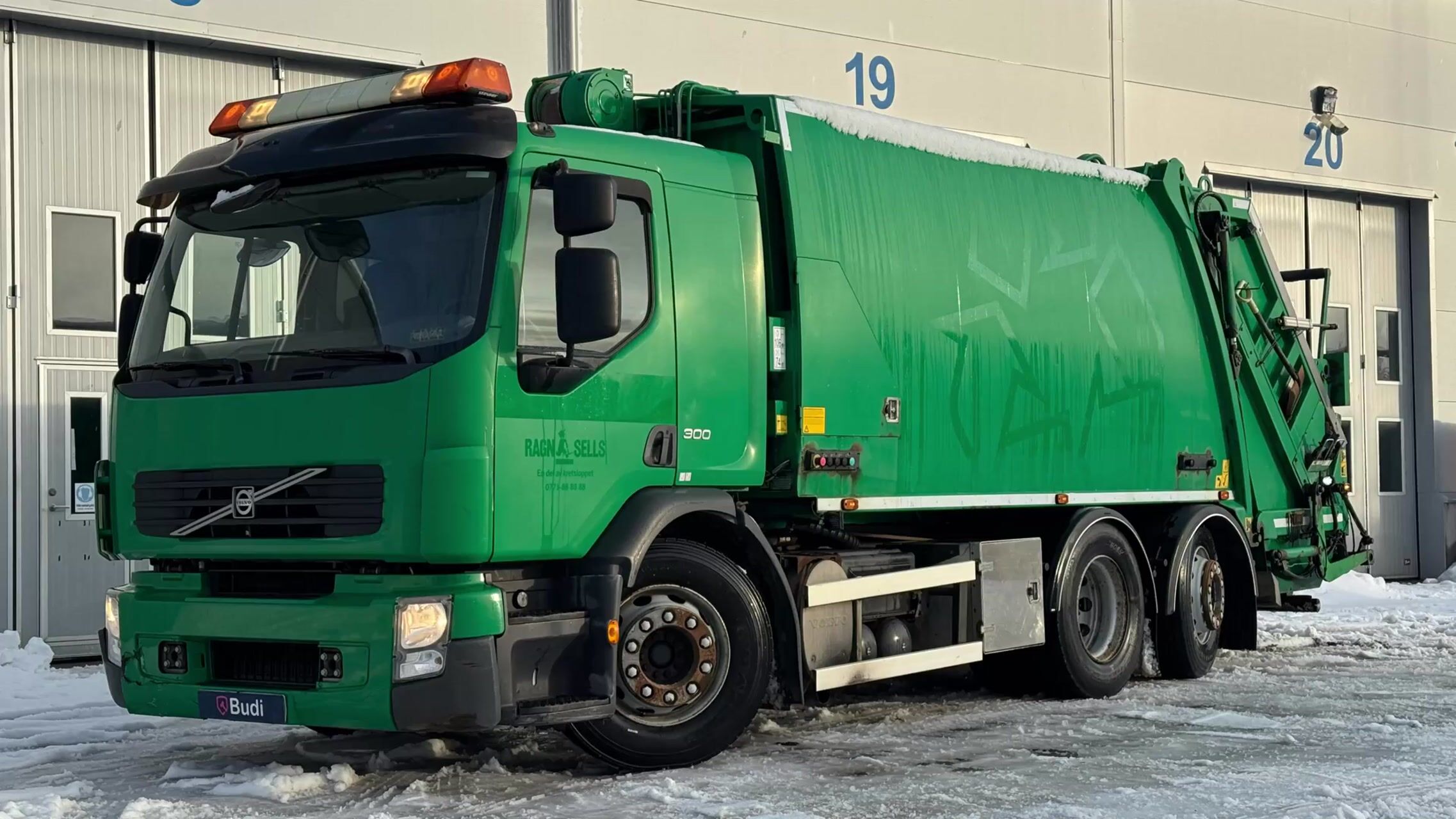 Sopbil / Baklastare Volvo FE 7.1 300 6x2 I-Shift -2014 | NTM