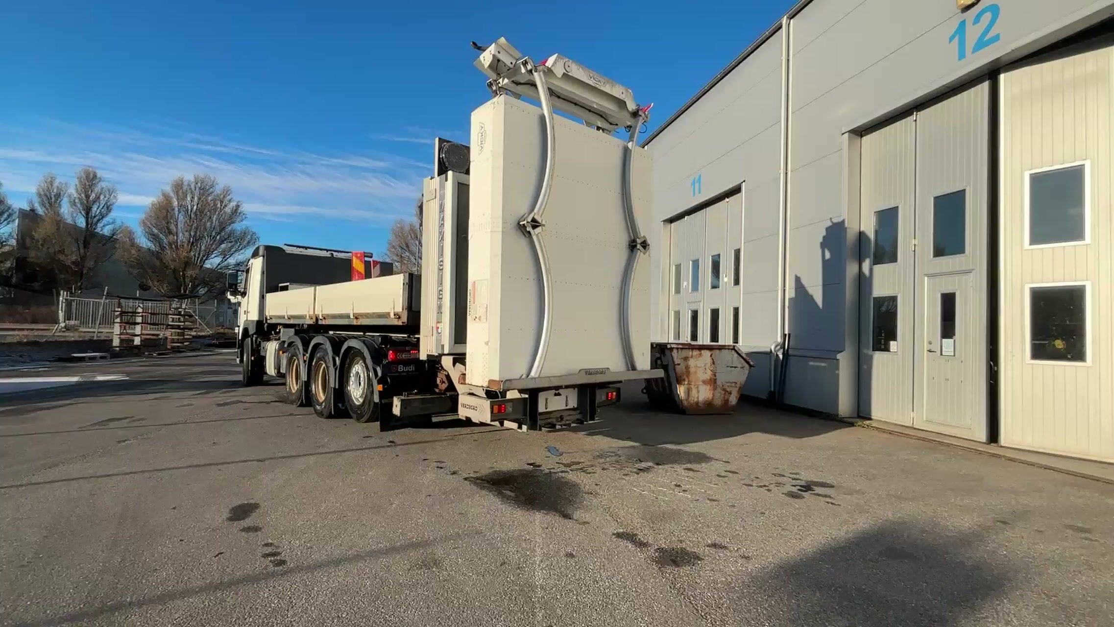 TMA-flak | Lastväxlarflak 6,0 m | MaxiSign och Verdegro TMA