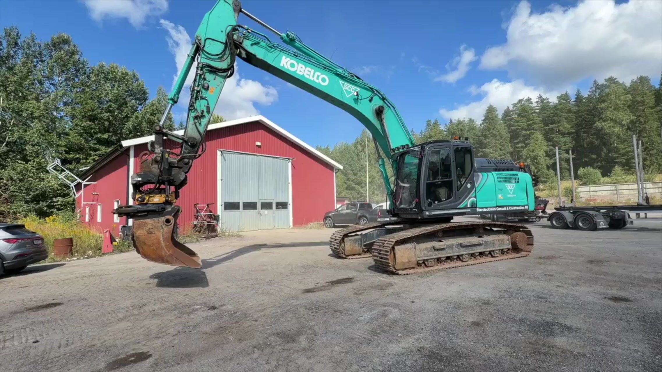 Grävmaskin Kobelco SK300LC-10, Leica 3D grävsystem -2019, inkl. redskap