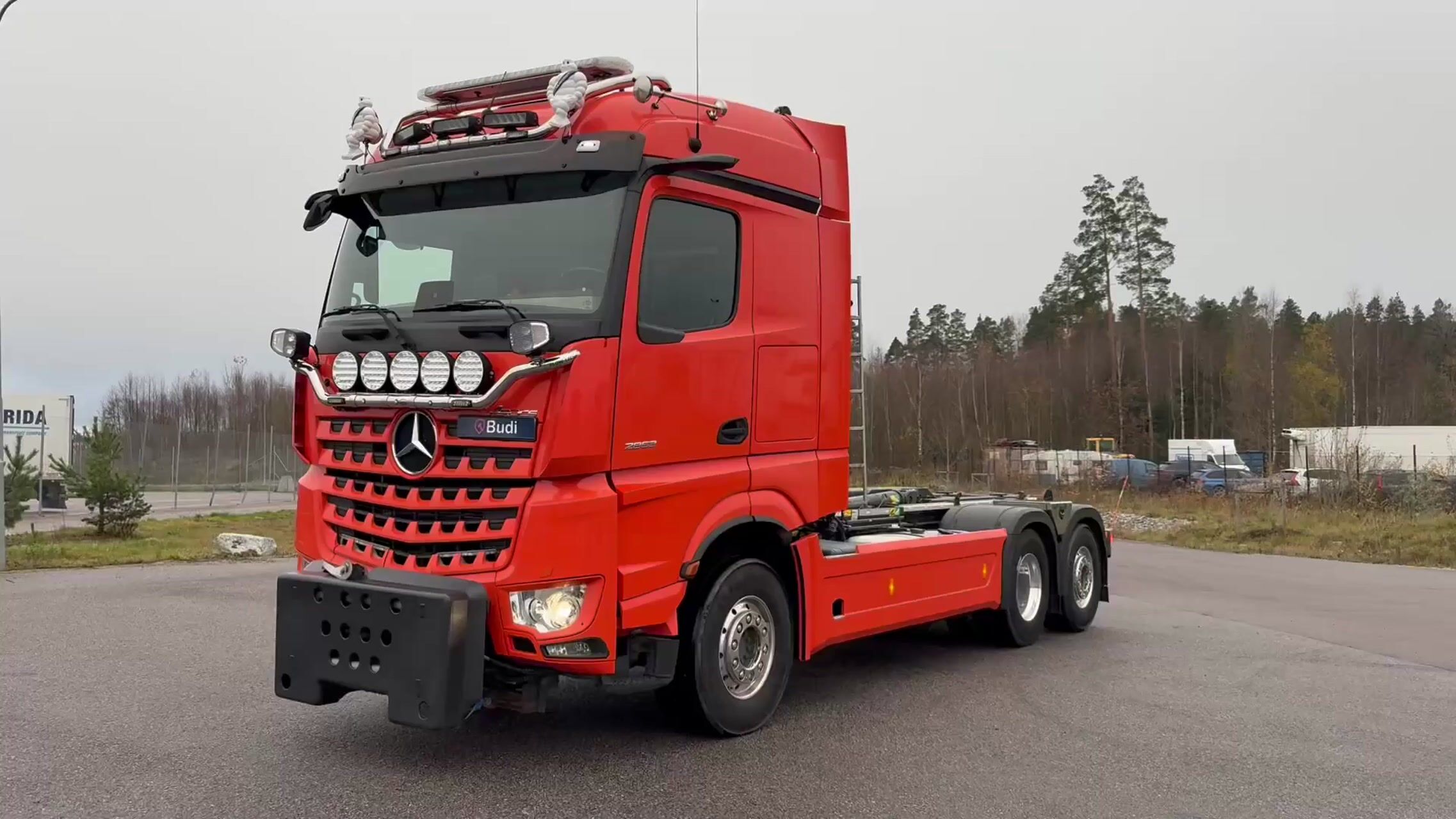 Lastväxlare Mercedes-Benz Arocs -2022 | JOAB | Plogutrustad