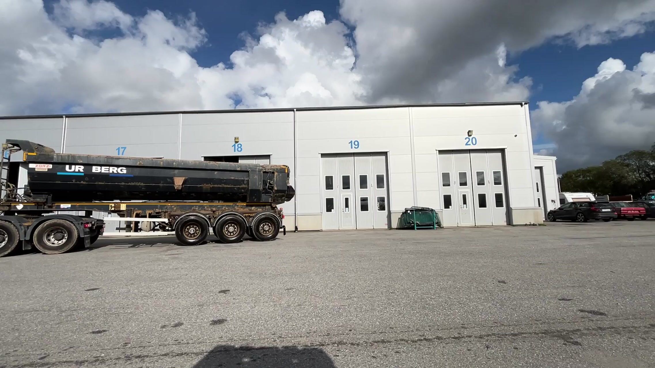 Schakttrailer Zorzi 2.0 SRL 36S 075 PRS -2015 | Reparationsobjekt