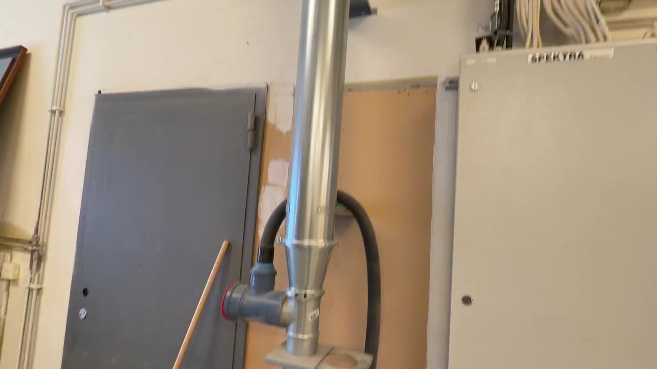 Rör & kopplingar för spån.