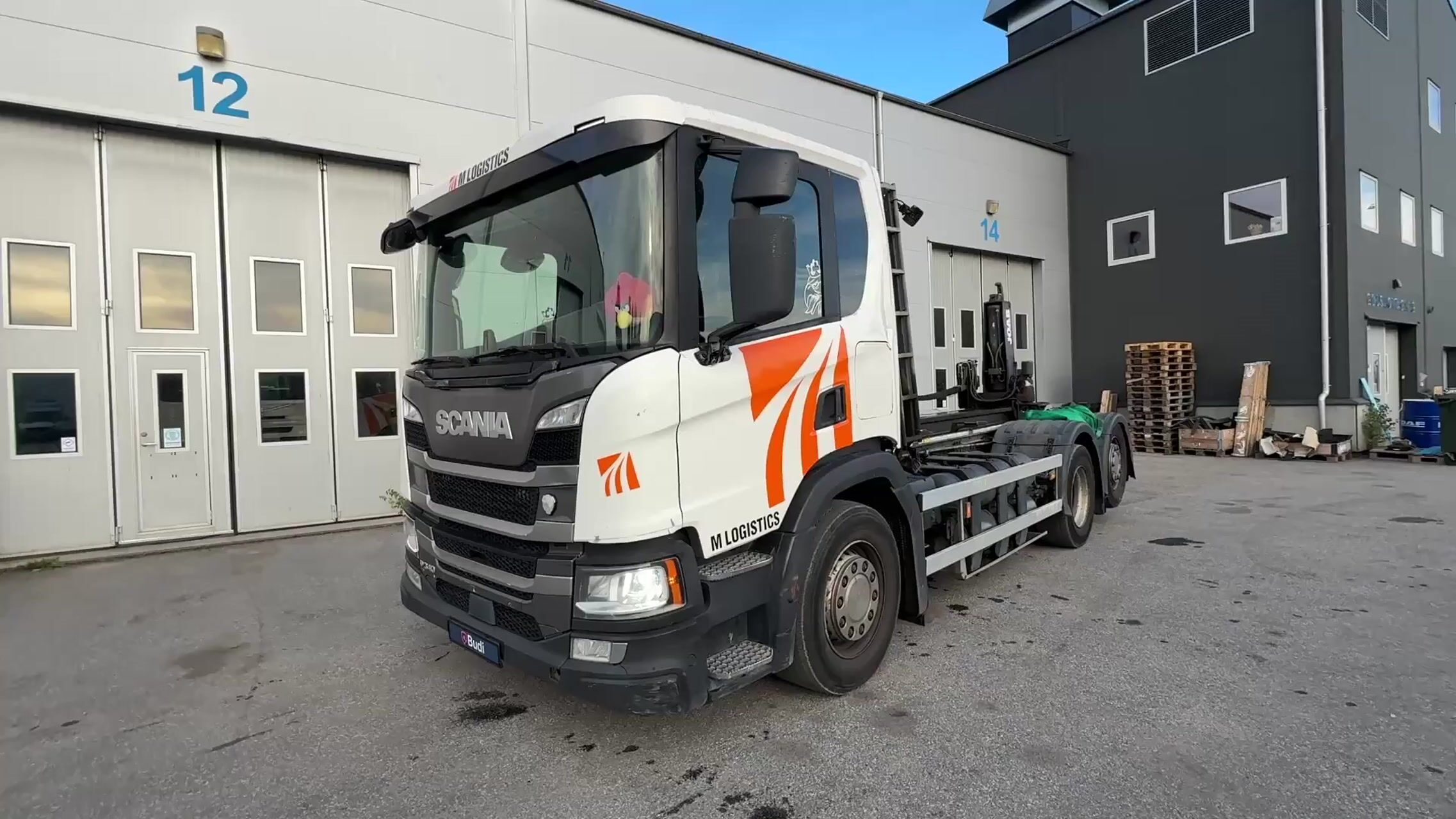 Garageväxlare Scania P340 6X2*4 -2018 | Metangas | Joab