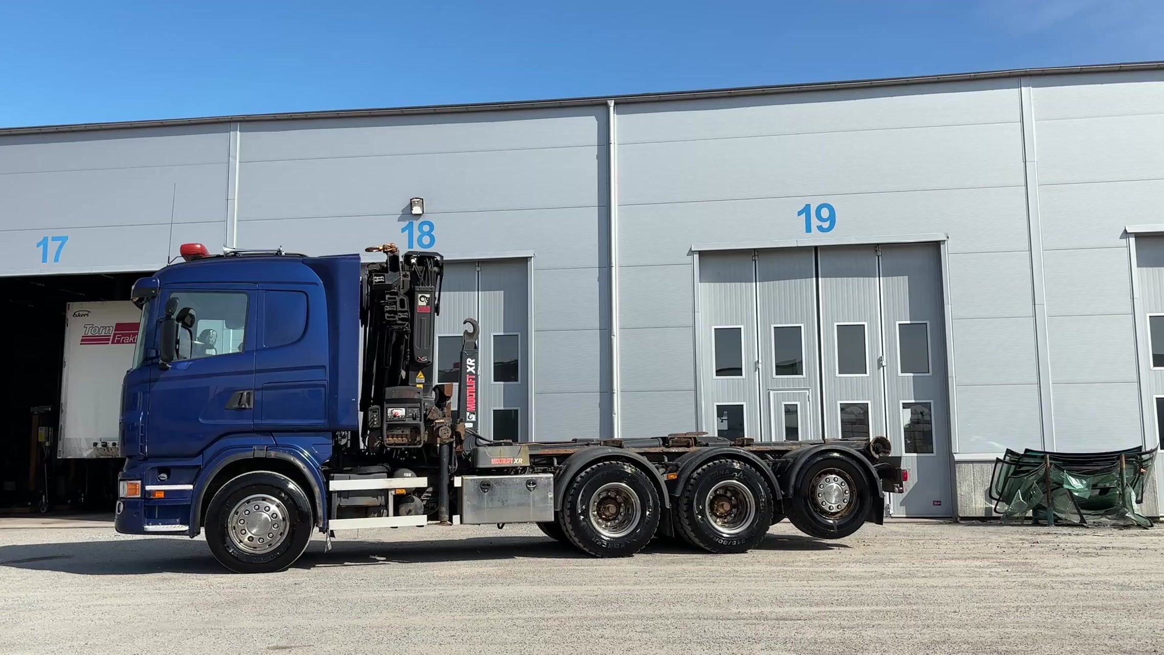 Kranväxlare Scania R480 LB 8X4*4 HSA -2011 | Reparationsobjekt