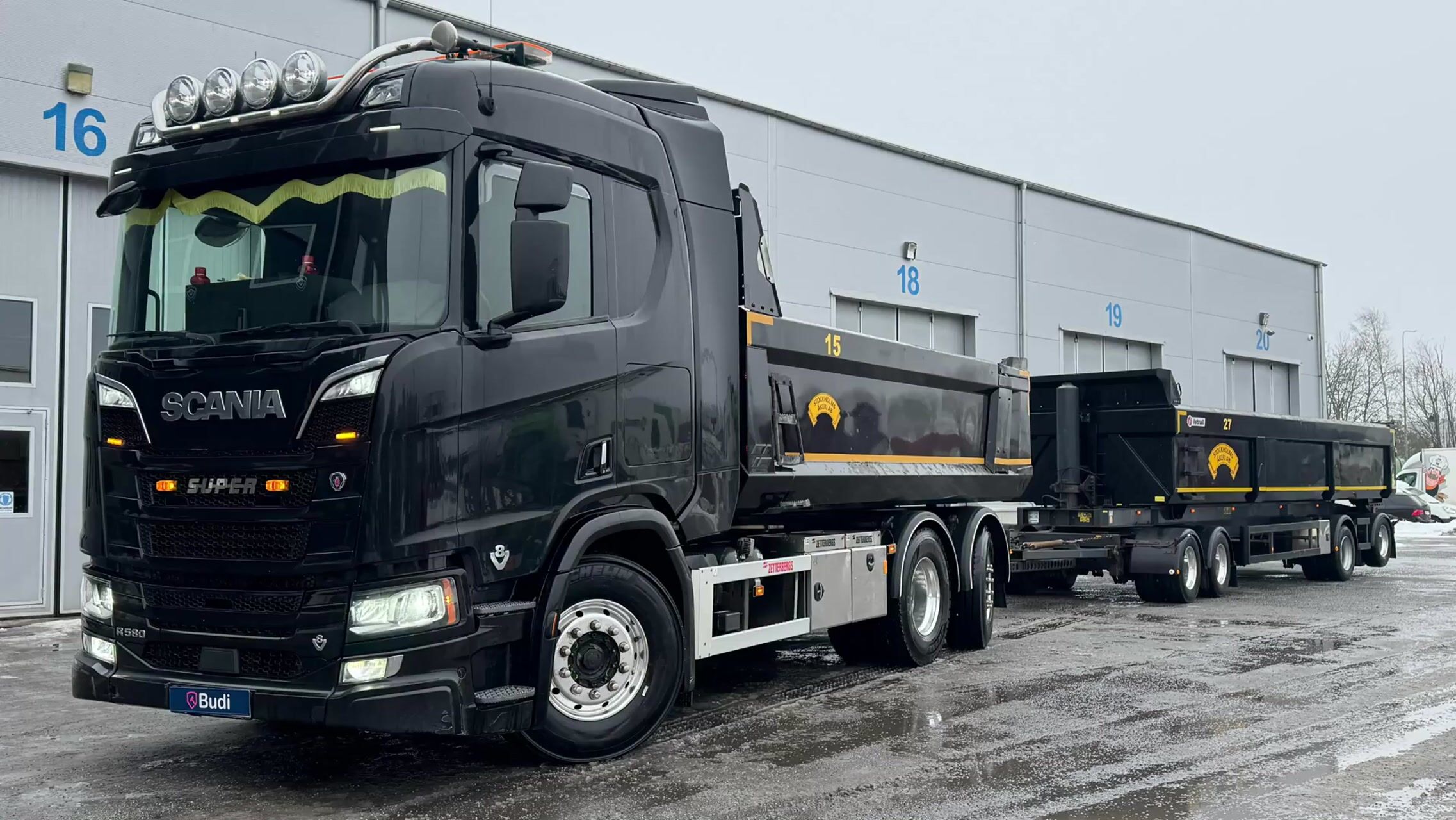 Tippekipage Scania R580 6x2 16.4 -2020 | Zetterbergs | Istrail