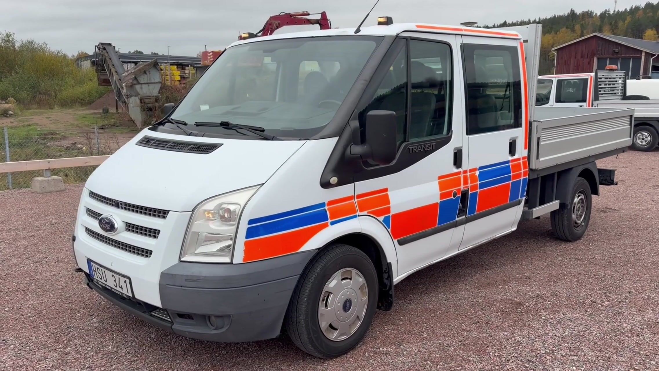 Flatbed truck Ford Transit T300 2.2 TDCi -2012