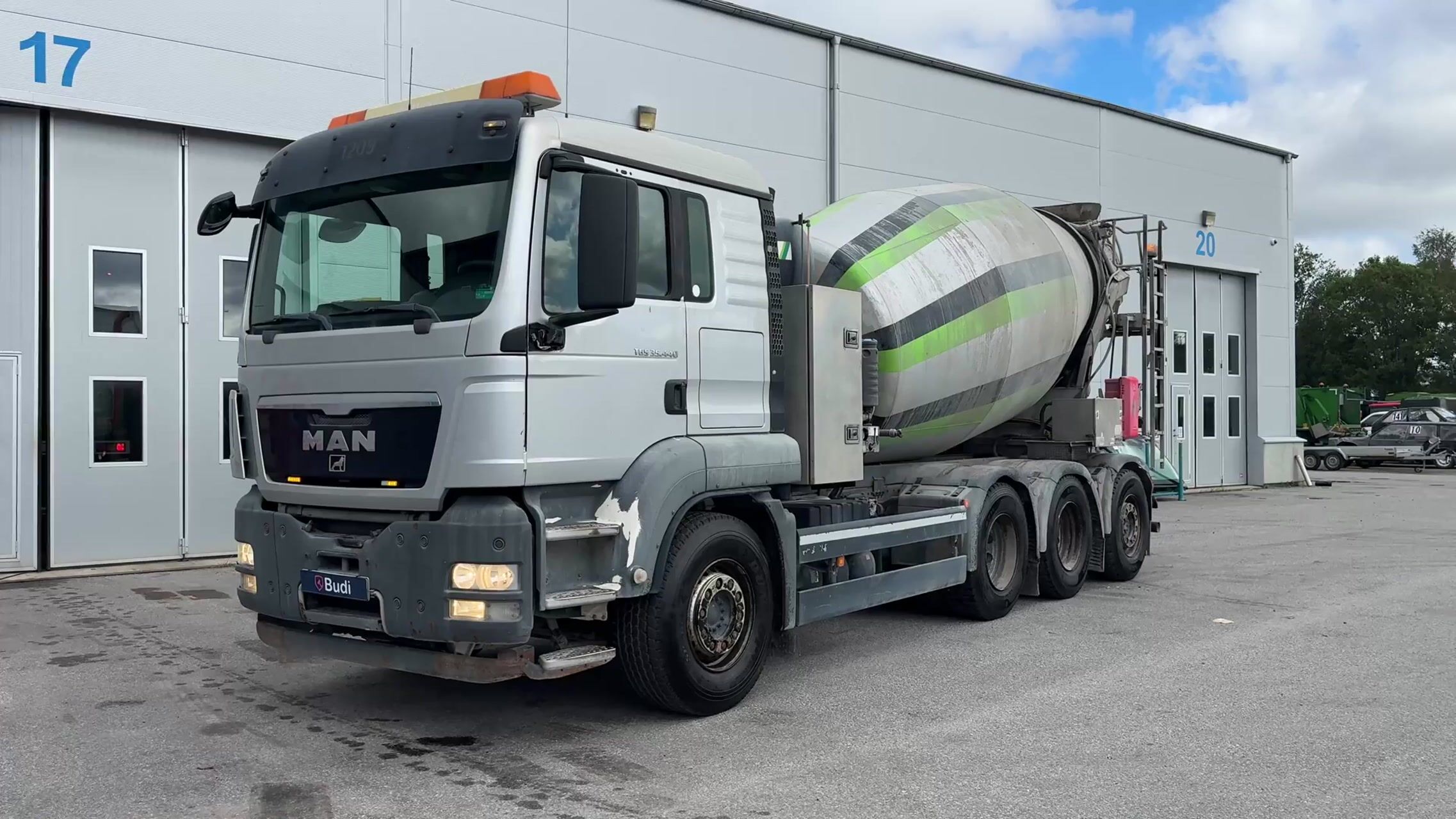 Betongbil MAN 92S TGS 35.440 8X4-4 BL -2013