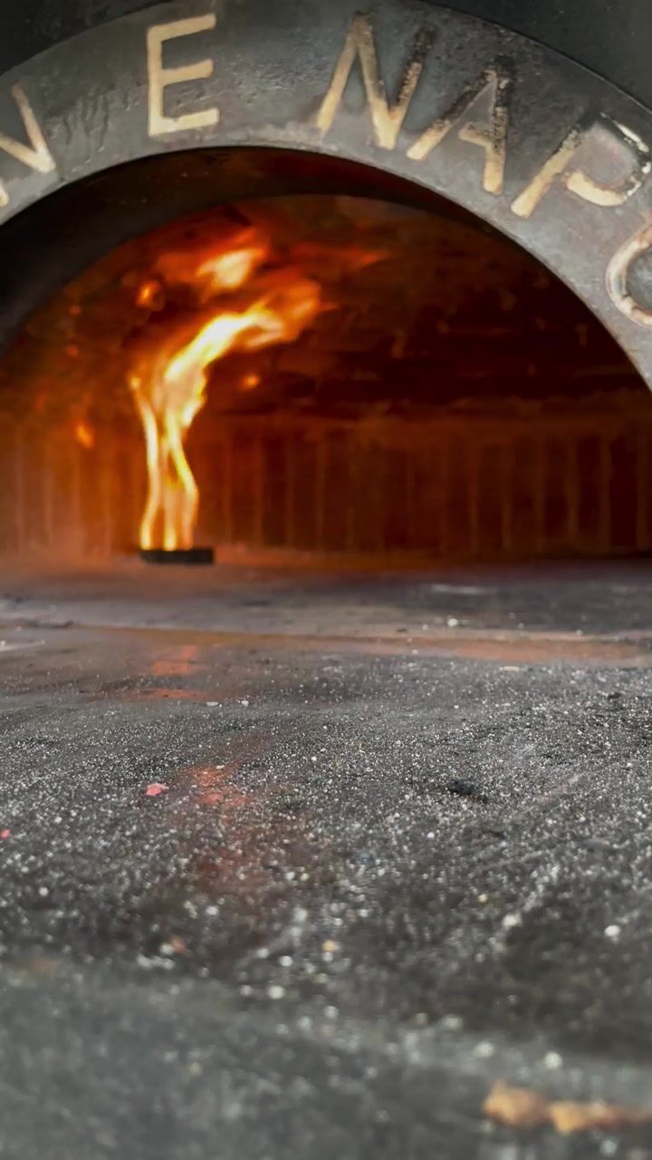 Napolitansk pizzaugn Di Vicino Forni, Biancorosso, 120 cm