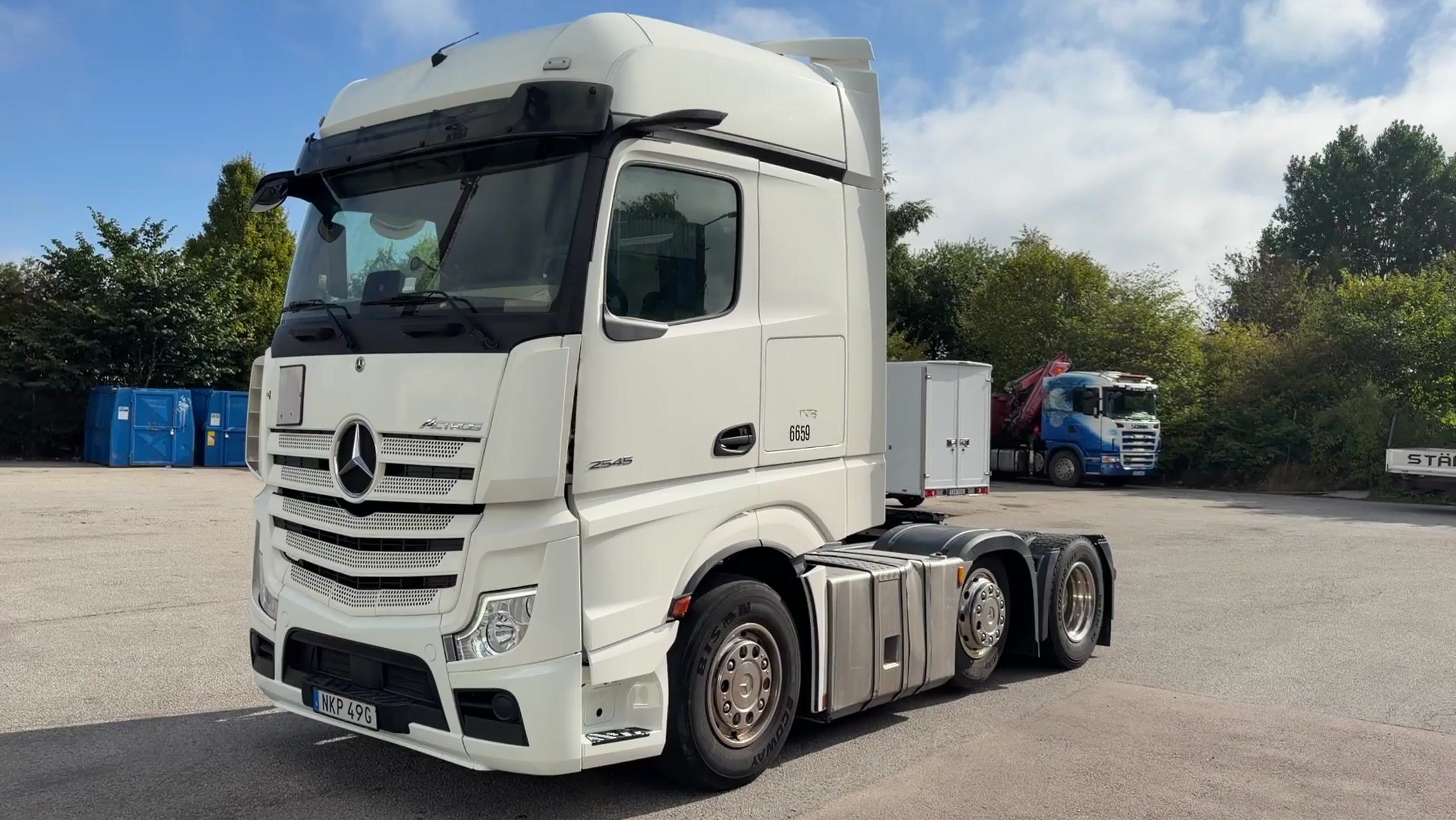 Mercedes-Benz ACTROS -2019, 6x2 tractor unit Odometer reading (km): 60850