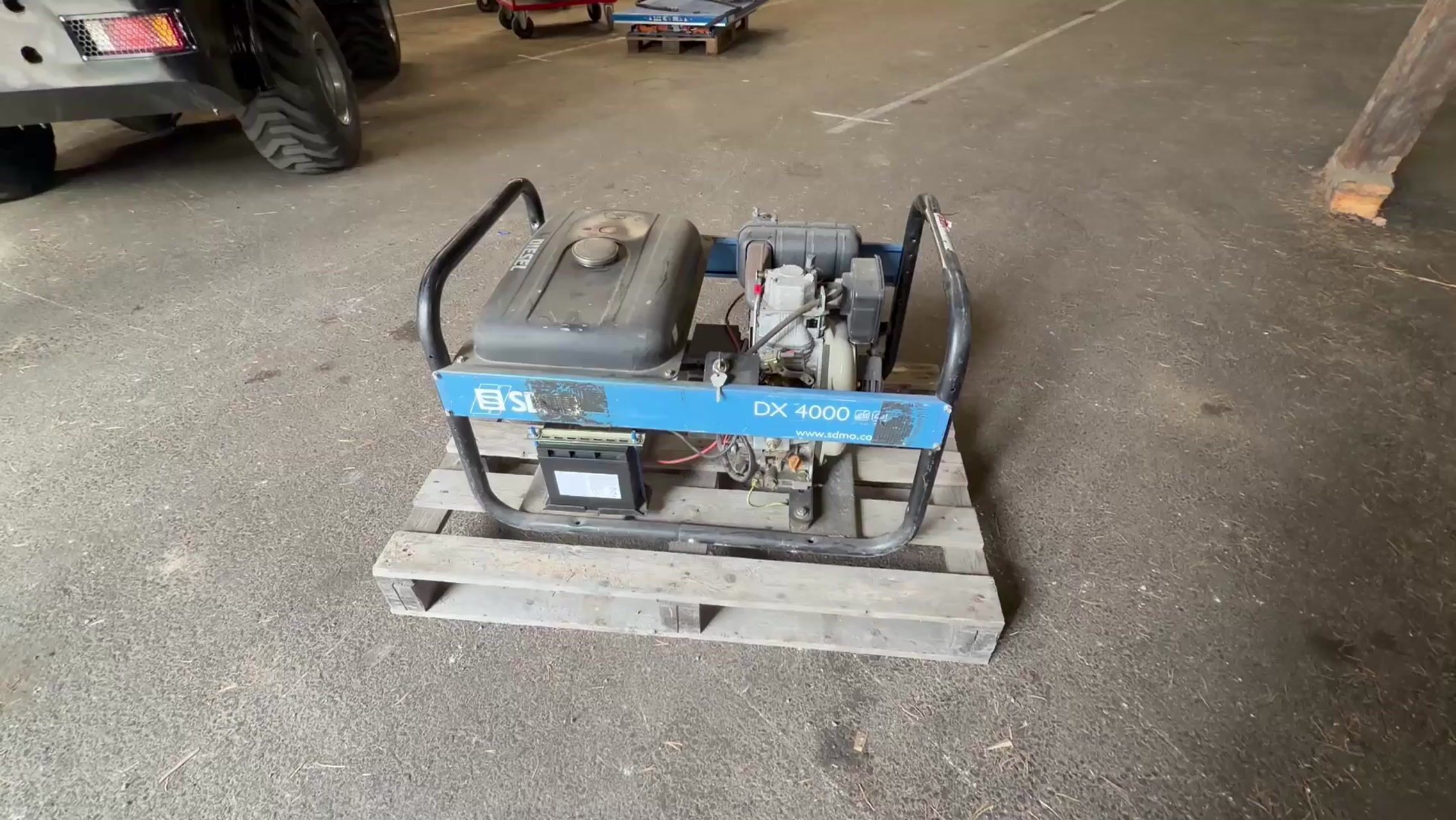 Elverk SDMO DX 4000 E Diesel