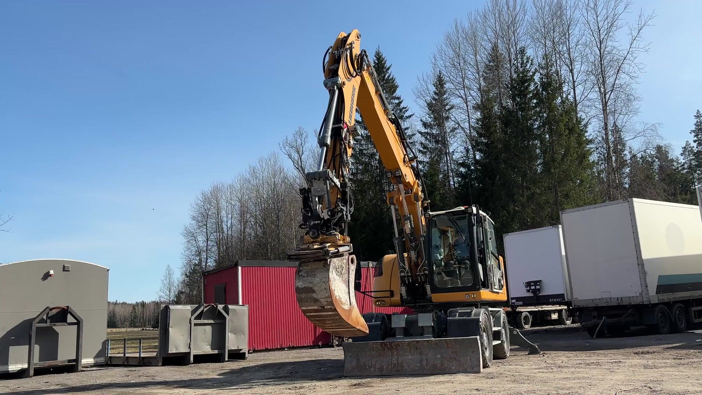 Hjulgrävare Liebherr A 916 Litronic -2018 | Engcon