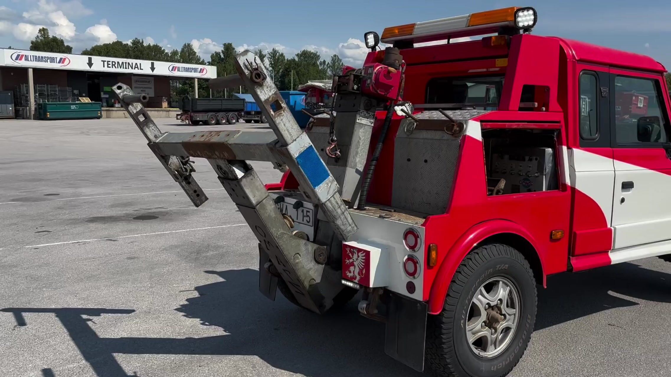 Bärgningsbil Iveco Massif 3.0 HPI -2010