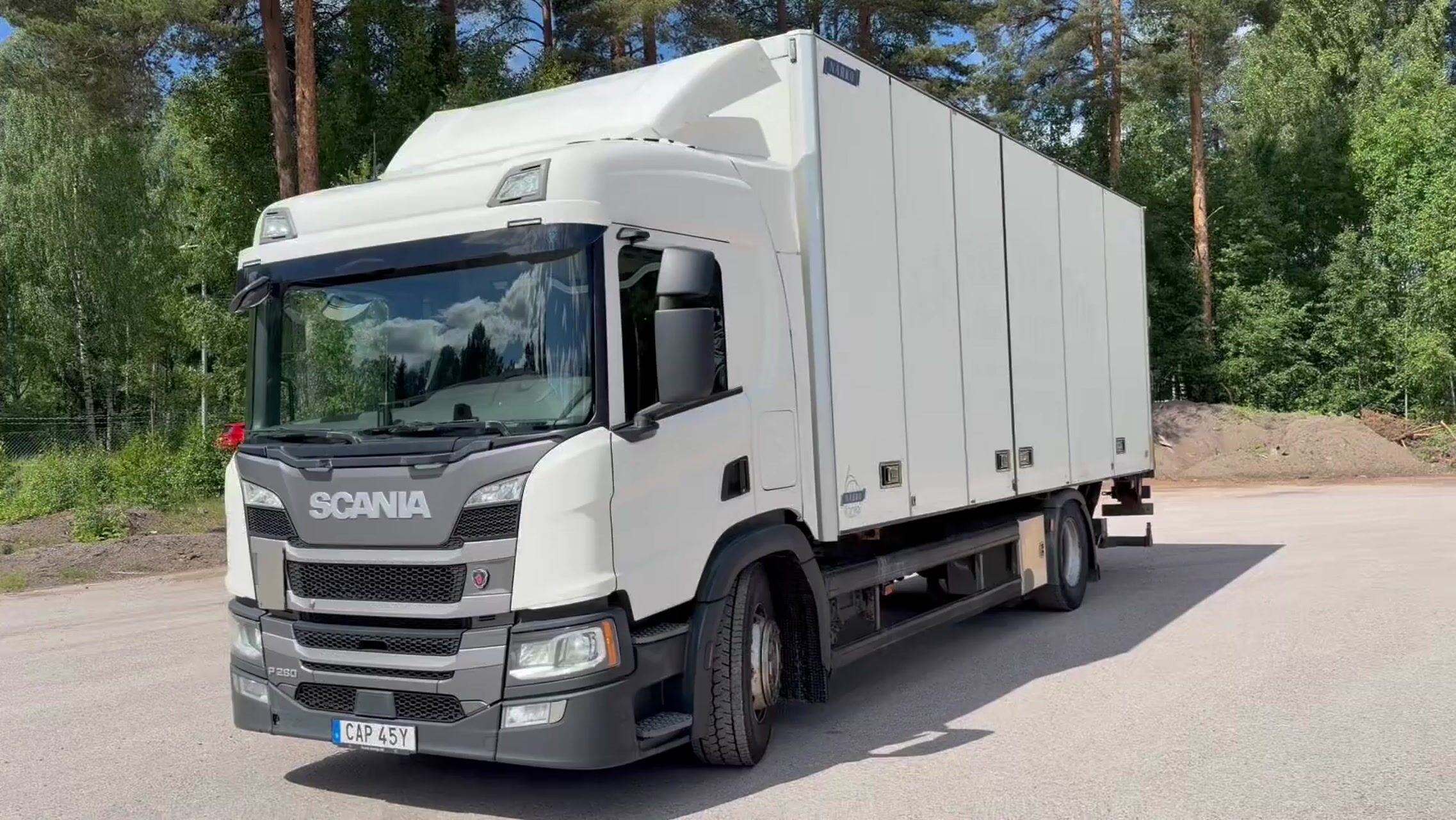 Distributionsbil Scania P280 4x2 – Zepro 2T Bakgavellyft – 2019