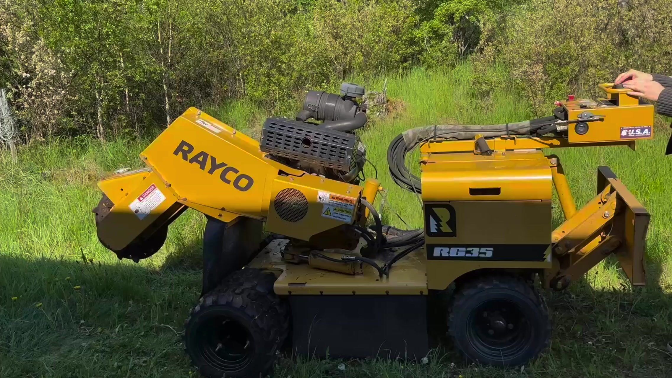 Stubbfräs, RAYCO RG35 4X4, 2014