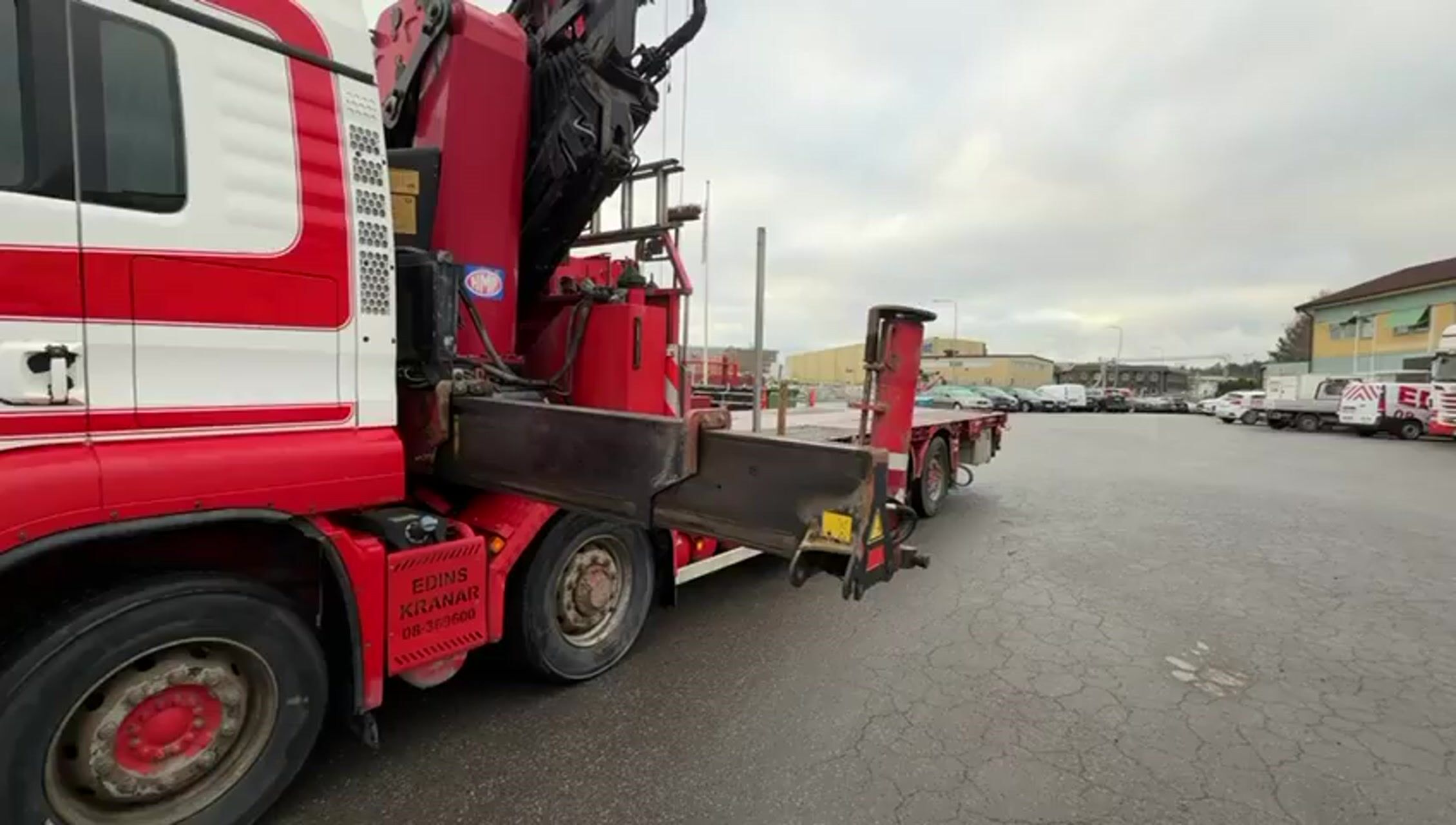 Bodbil MAN TGS 35.440 8X4H-6 BL -2011 | HMF 4720 med jib