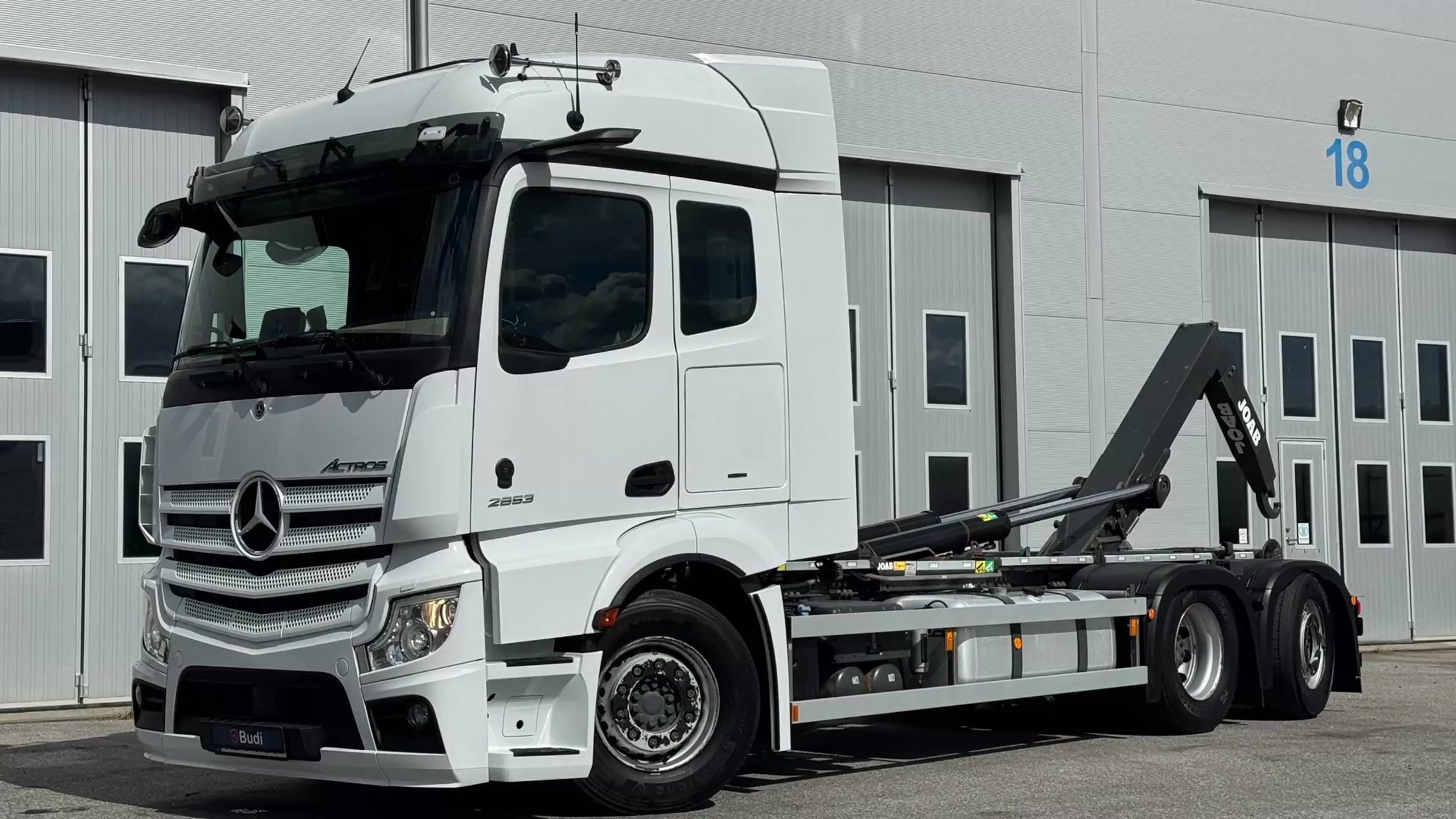 Lastväxlare Mercedes-Benz Actros 2853 12.8 PowerShift 3 -2020 | JOAB 20 ton