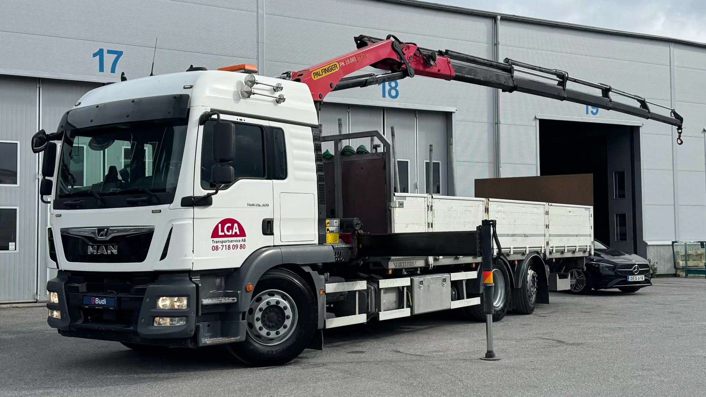 Kranbil MAN TGM 26.320 6X2-4 LL -2018 | Palfinger