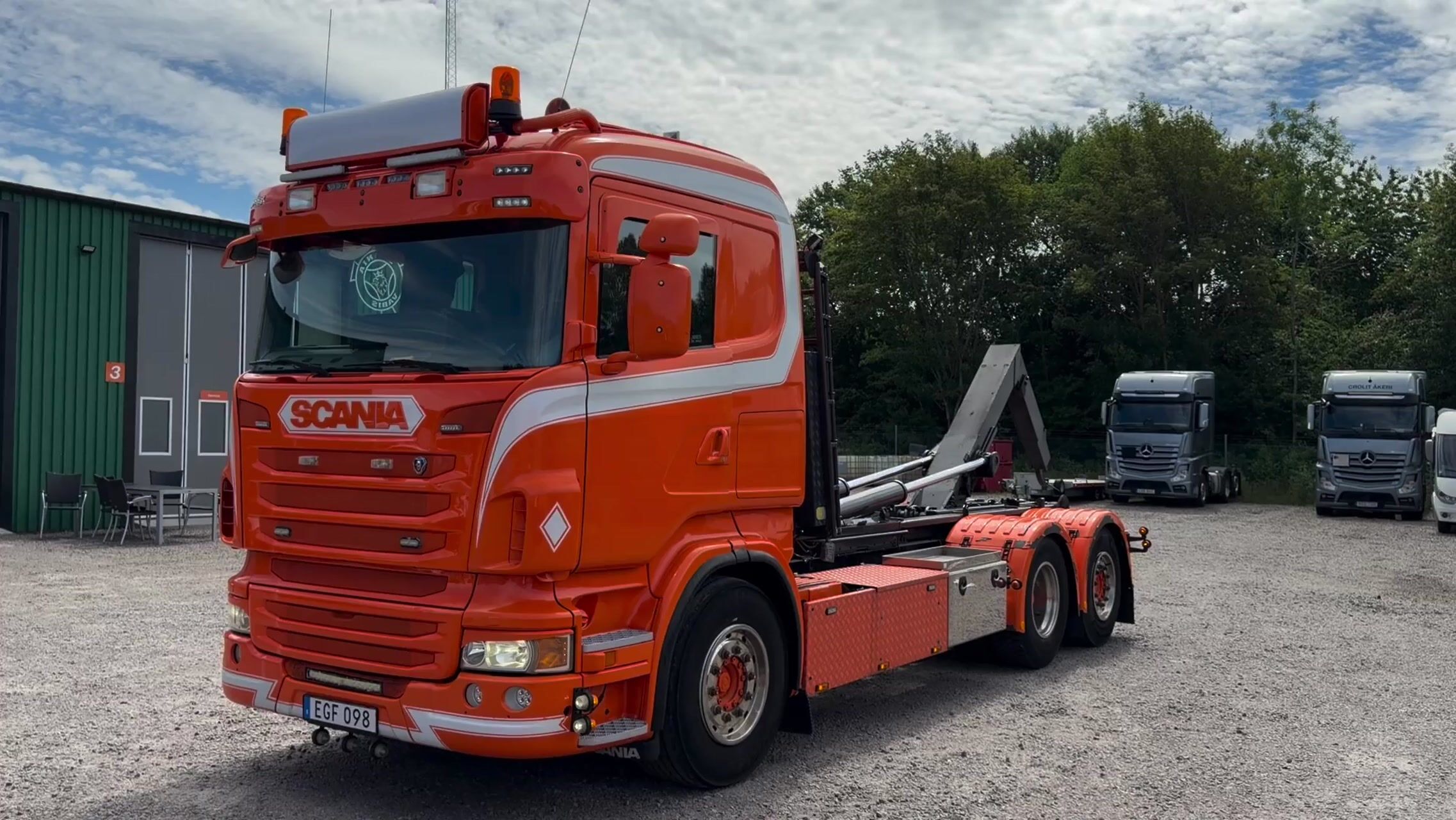 Scania R480 6x2 Hooklift Truck - 2012 | JOAB 20-ton