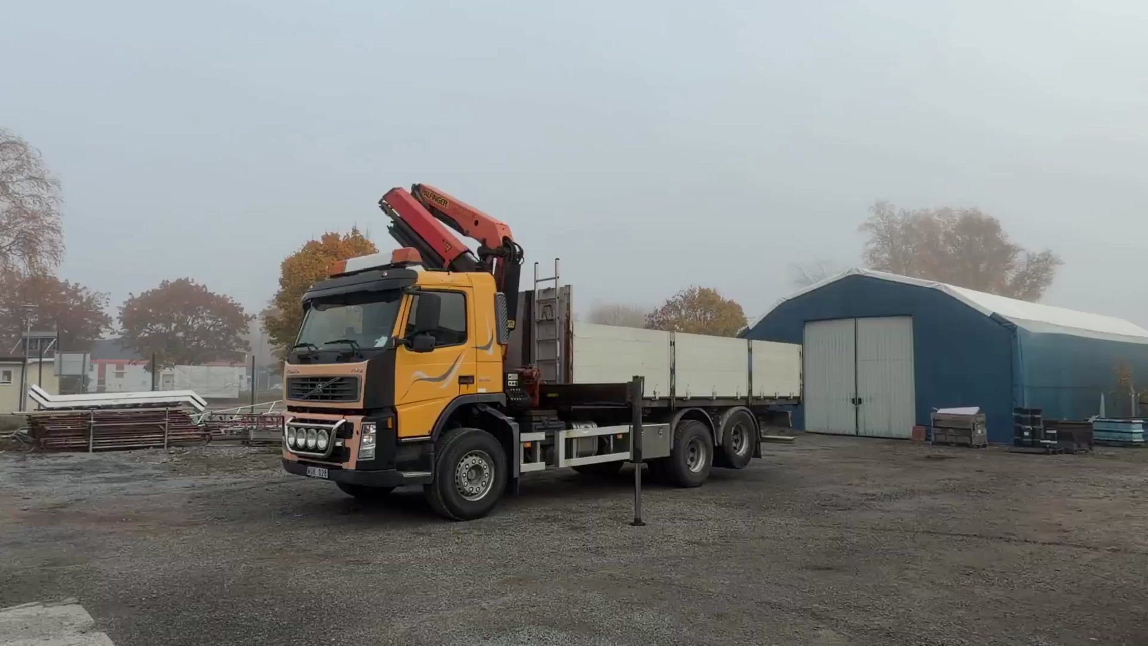 Kranbil Volvo FM9 6*2 | Palfinger PK 16502  | 2005