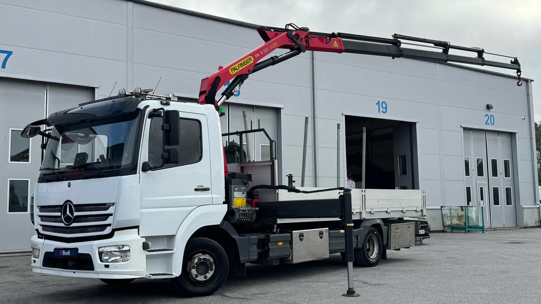 Kranbil Mercedes-Benz Atego 5.1 PowerShift 3 -2020 | Palfinger
