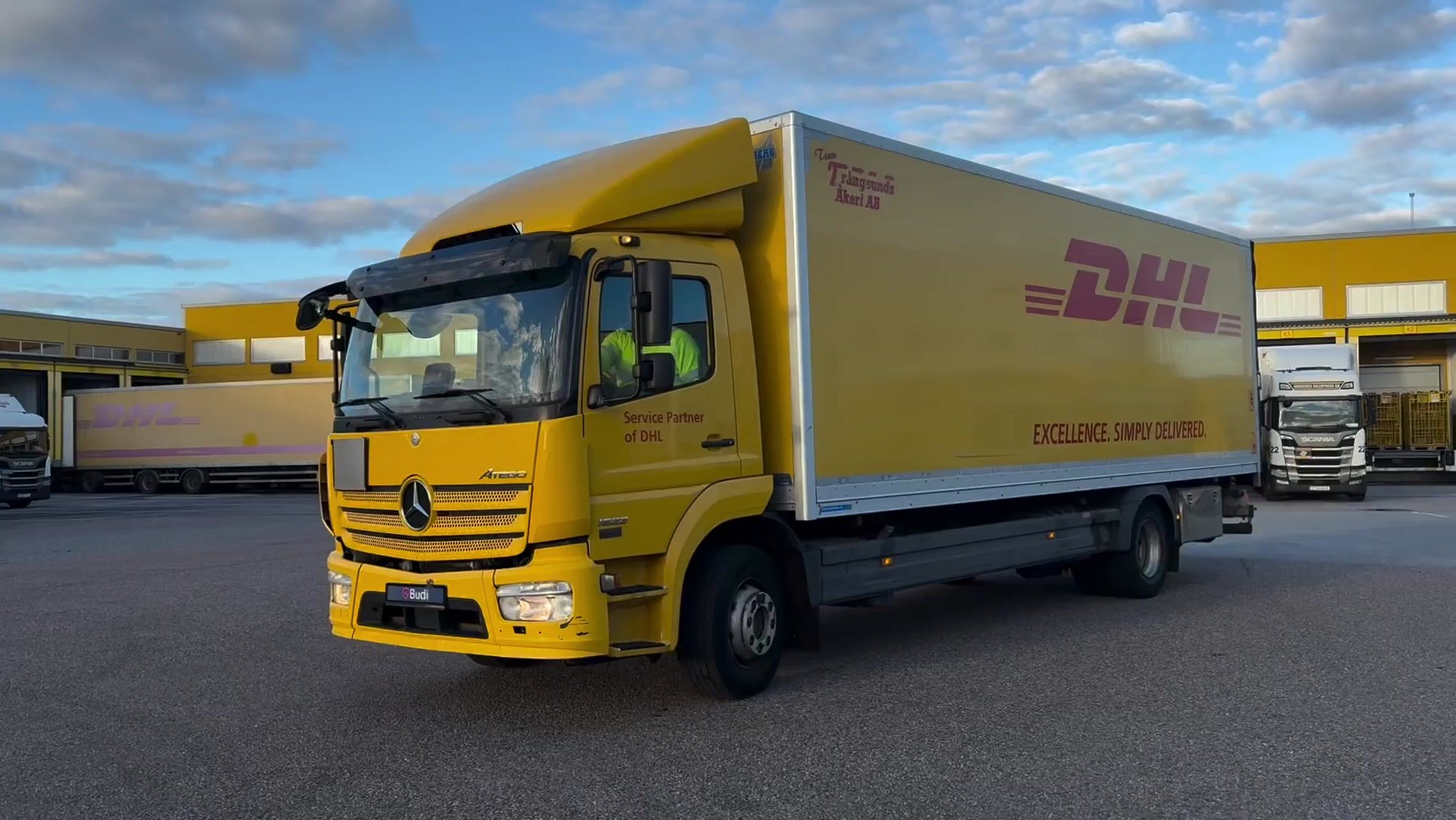 Distributionsbil Mercedes-Benz Atego 1523 -2019