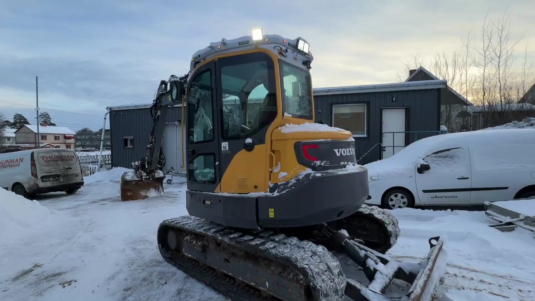 Minigrävare Volvo ECR88D -2020