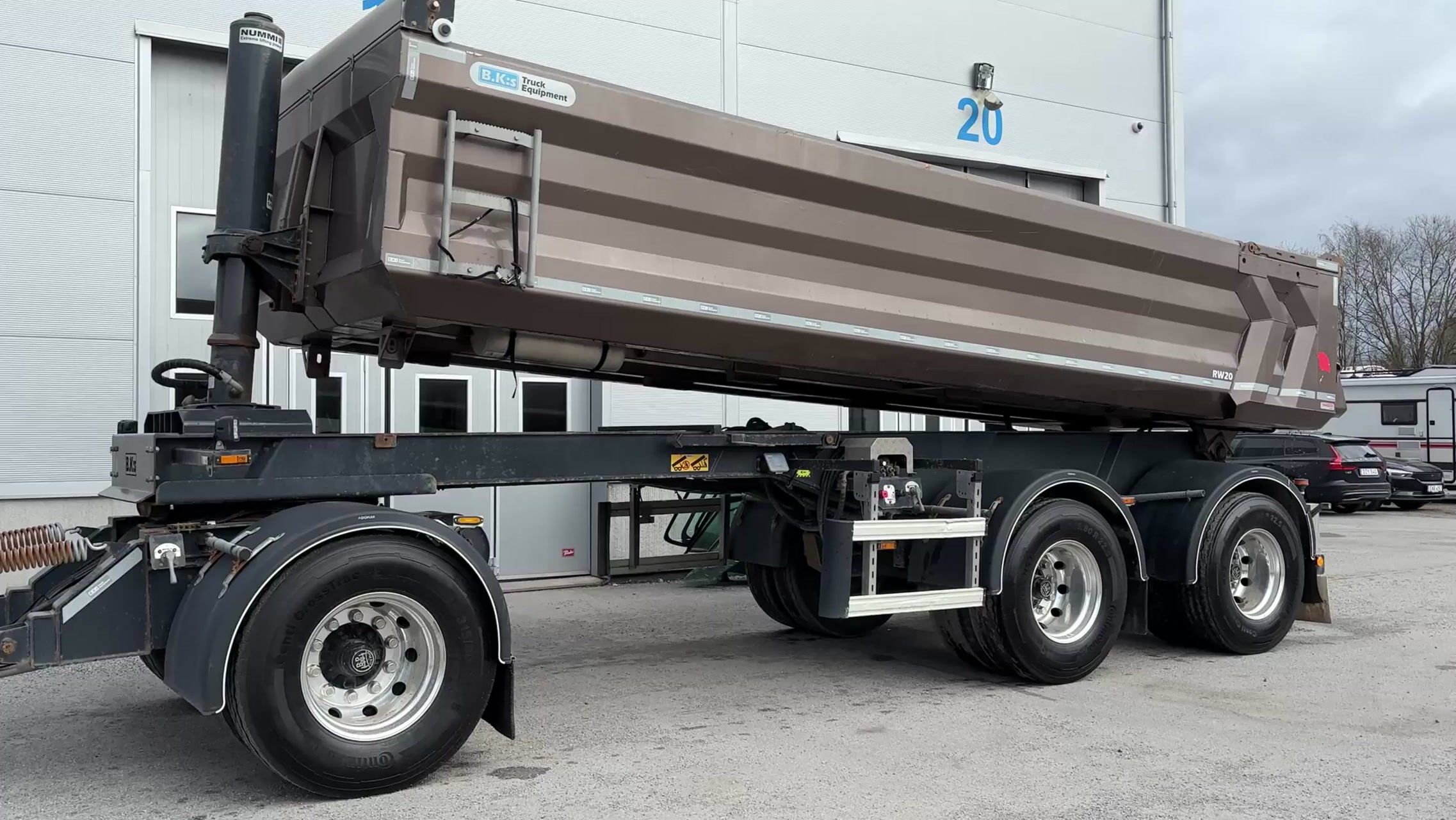 Tippsläp Sigma Project BK:s OPTI -2023 | Hardox