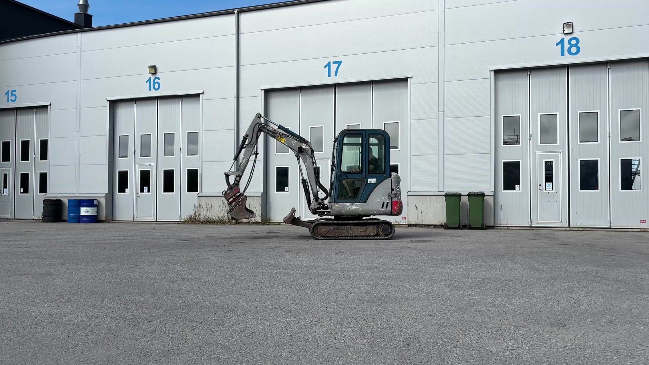 Bandgrävare Bobcat 328D -2001