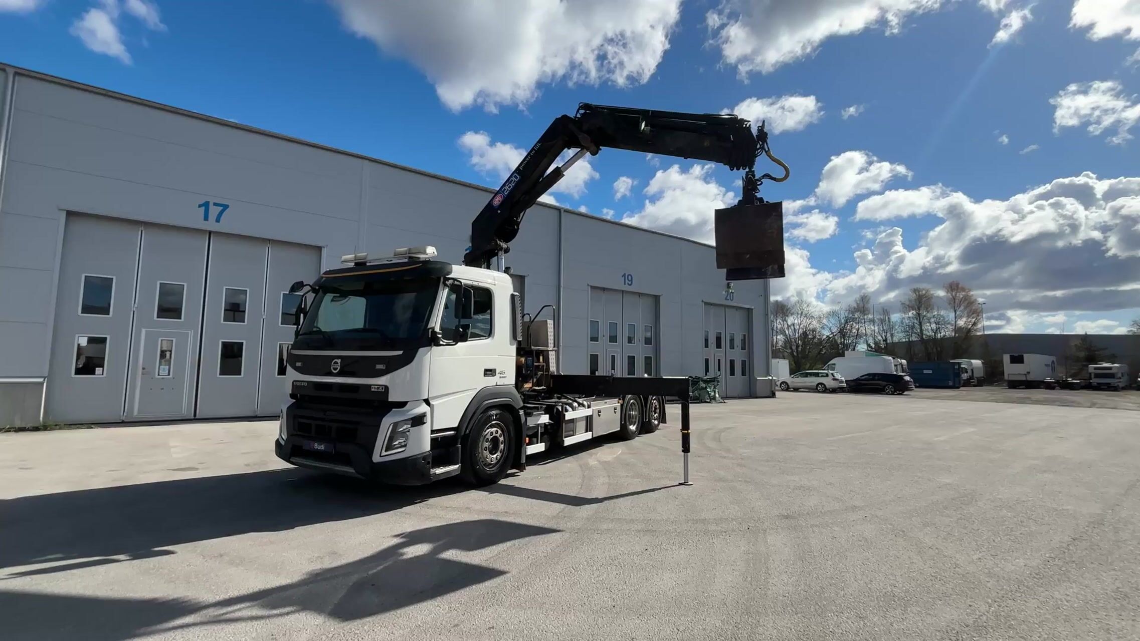 Kranväxlare Volvo FMX 12.8 450 6x2 I-Shift -2017 | HMF | JOAB