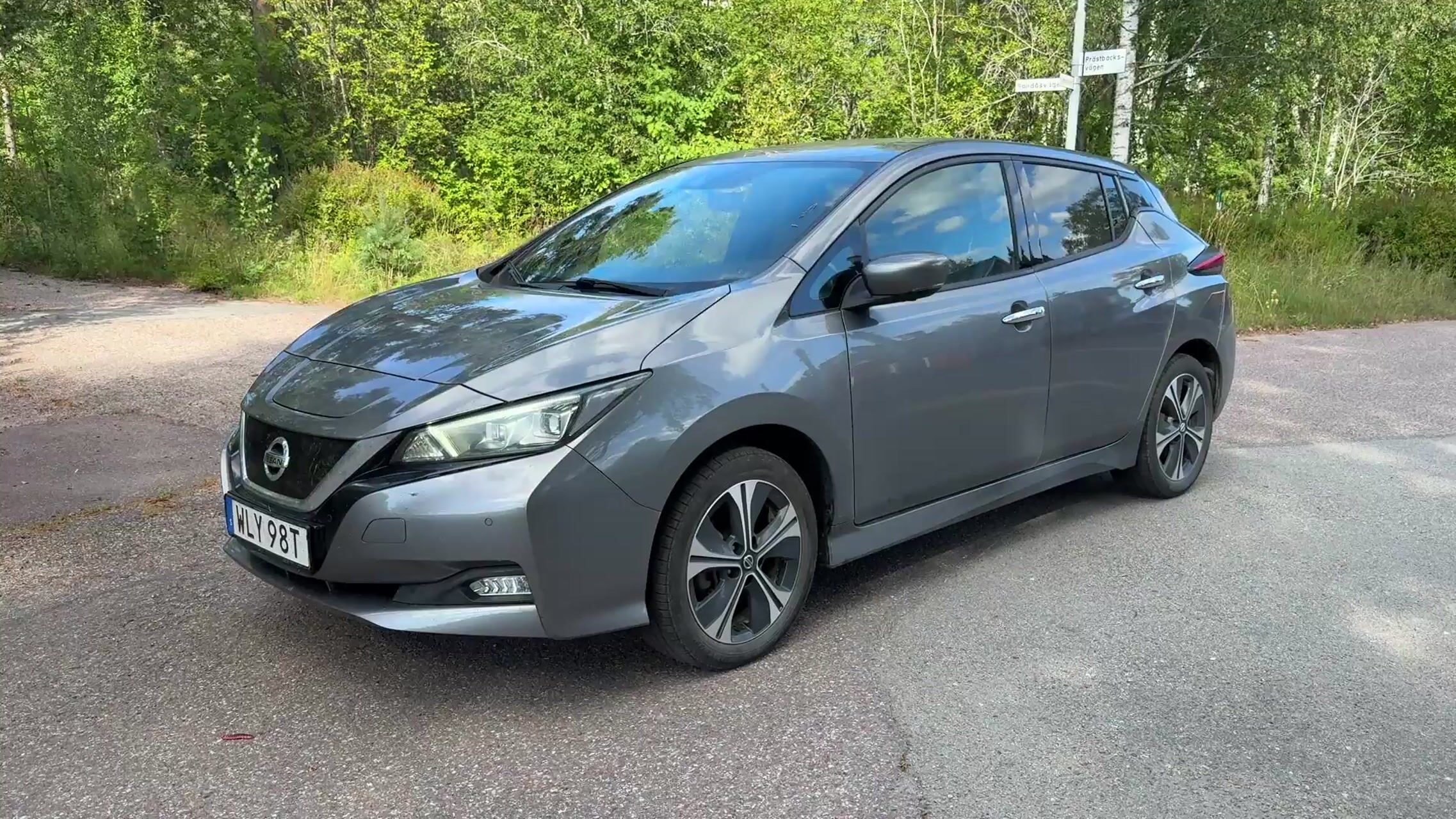 Elbil Nissan Leaf e+ | 5647 mil | 217 hk | 62 kWh | 2021