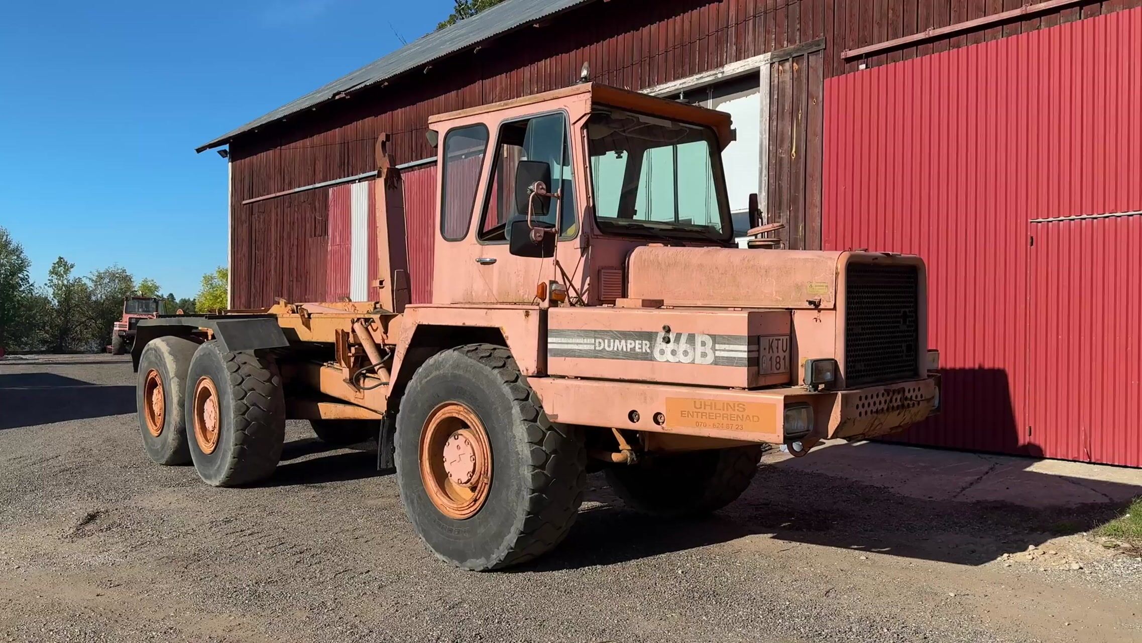 Dumper Engström o Nilsson 666B -1982 | CAT V8 | Renoveringsobjekt