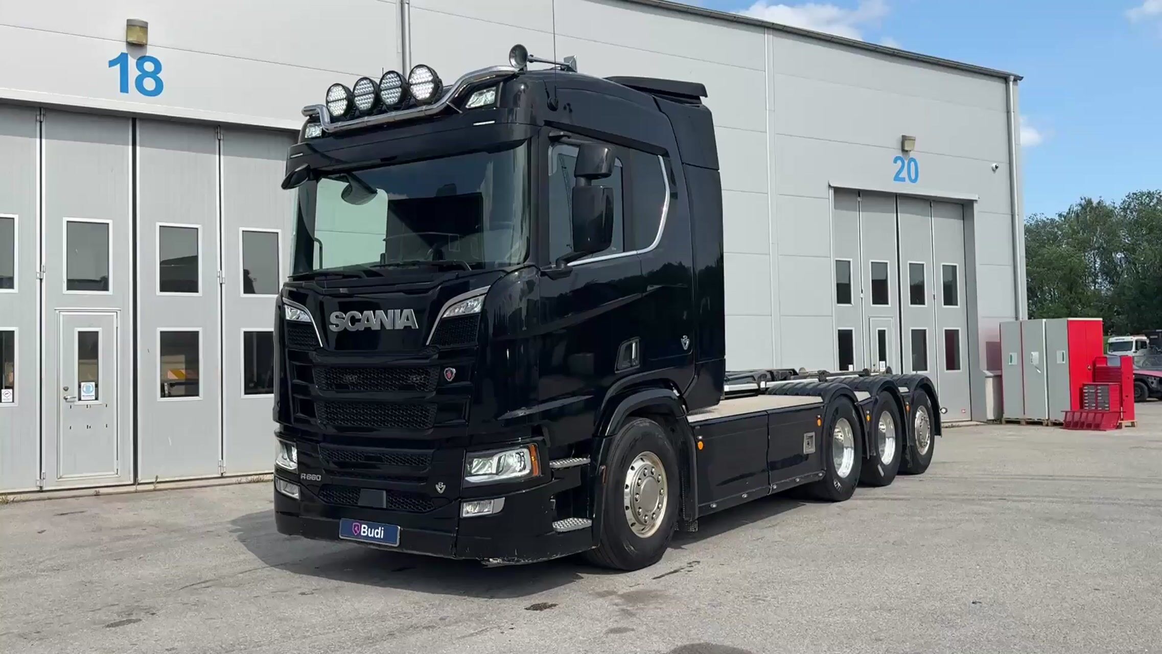 Tridemväxlare Scania R660 8x4-4 -2021 | Full luft | 16.4 | Nybesiktigad